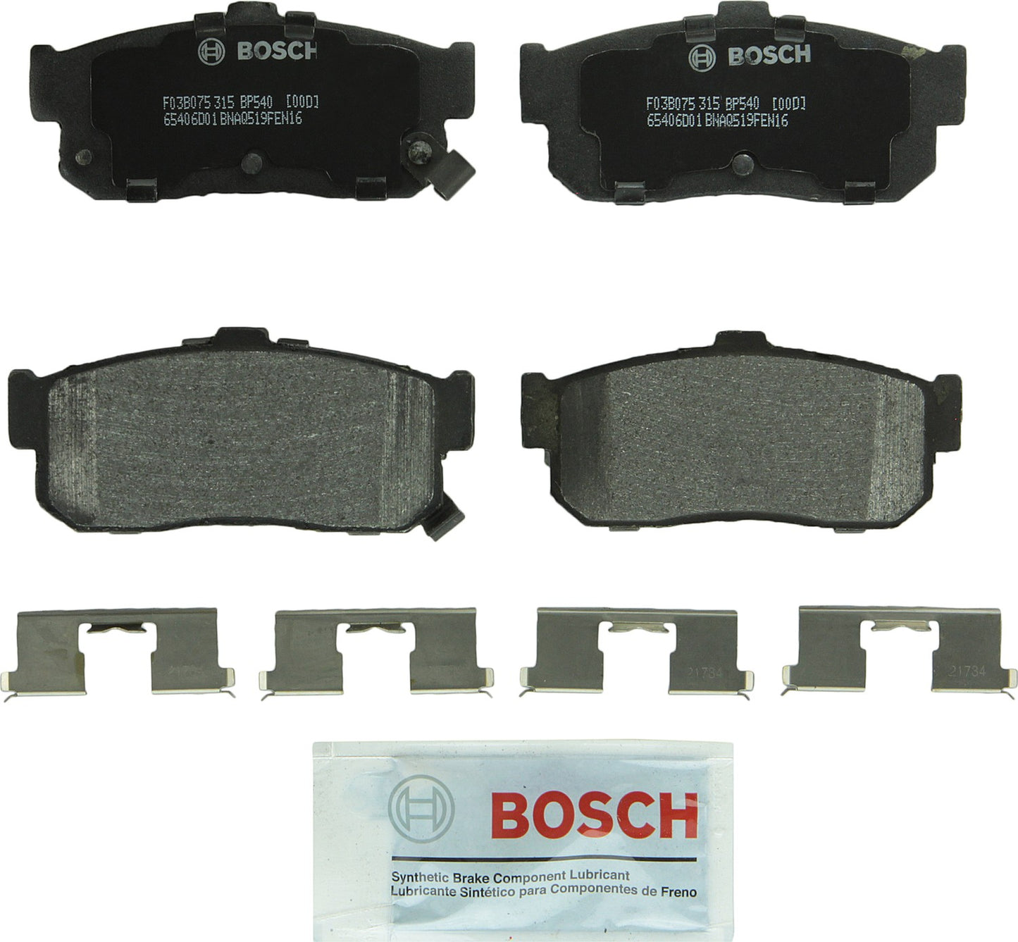 Bosch Disc Brake Pad Set BP540