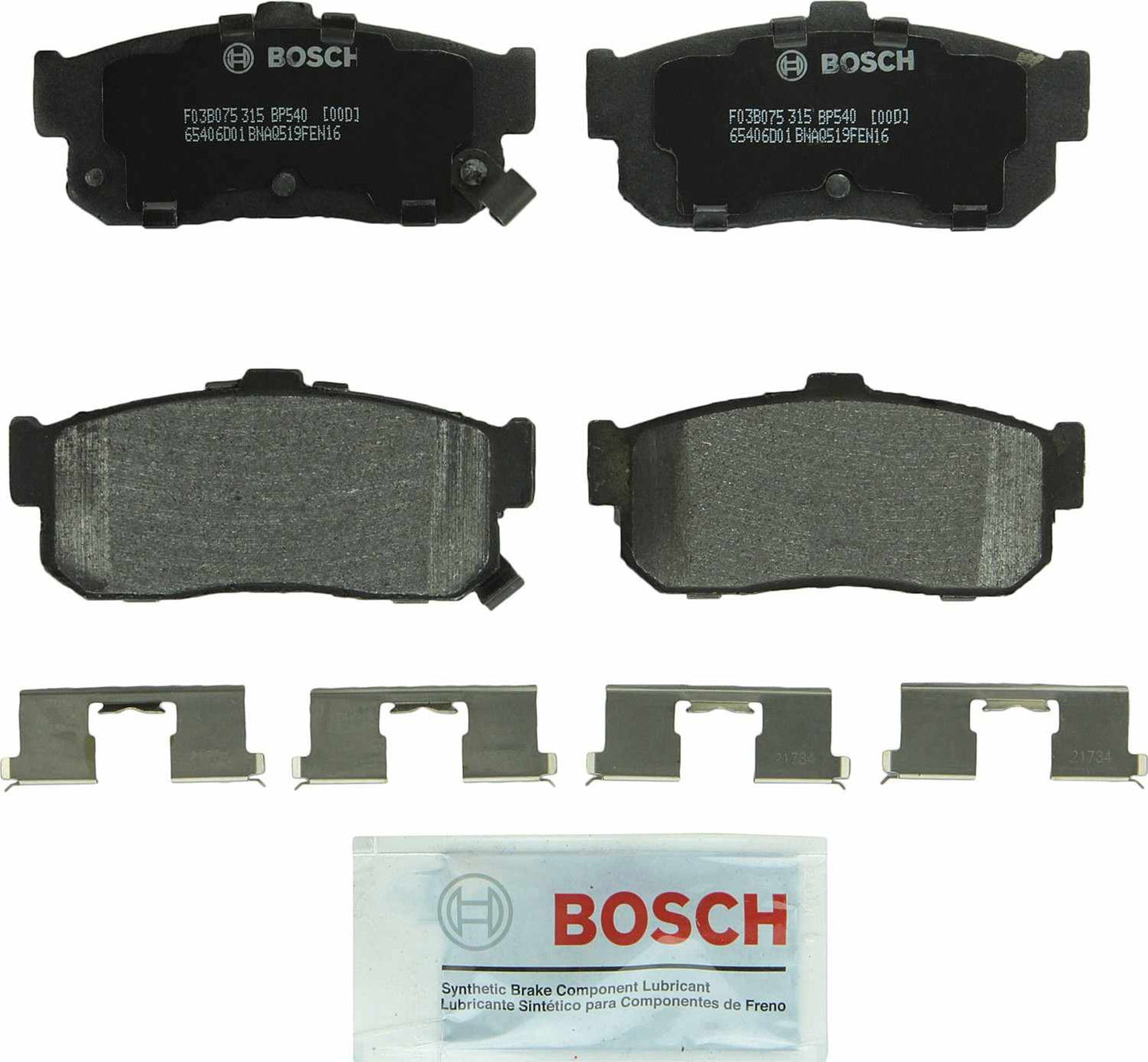 Bosch Disc Brake Pad Set BP540