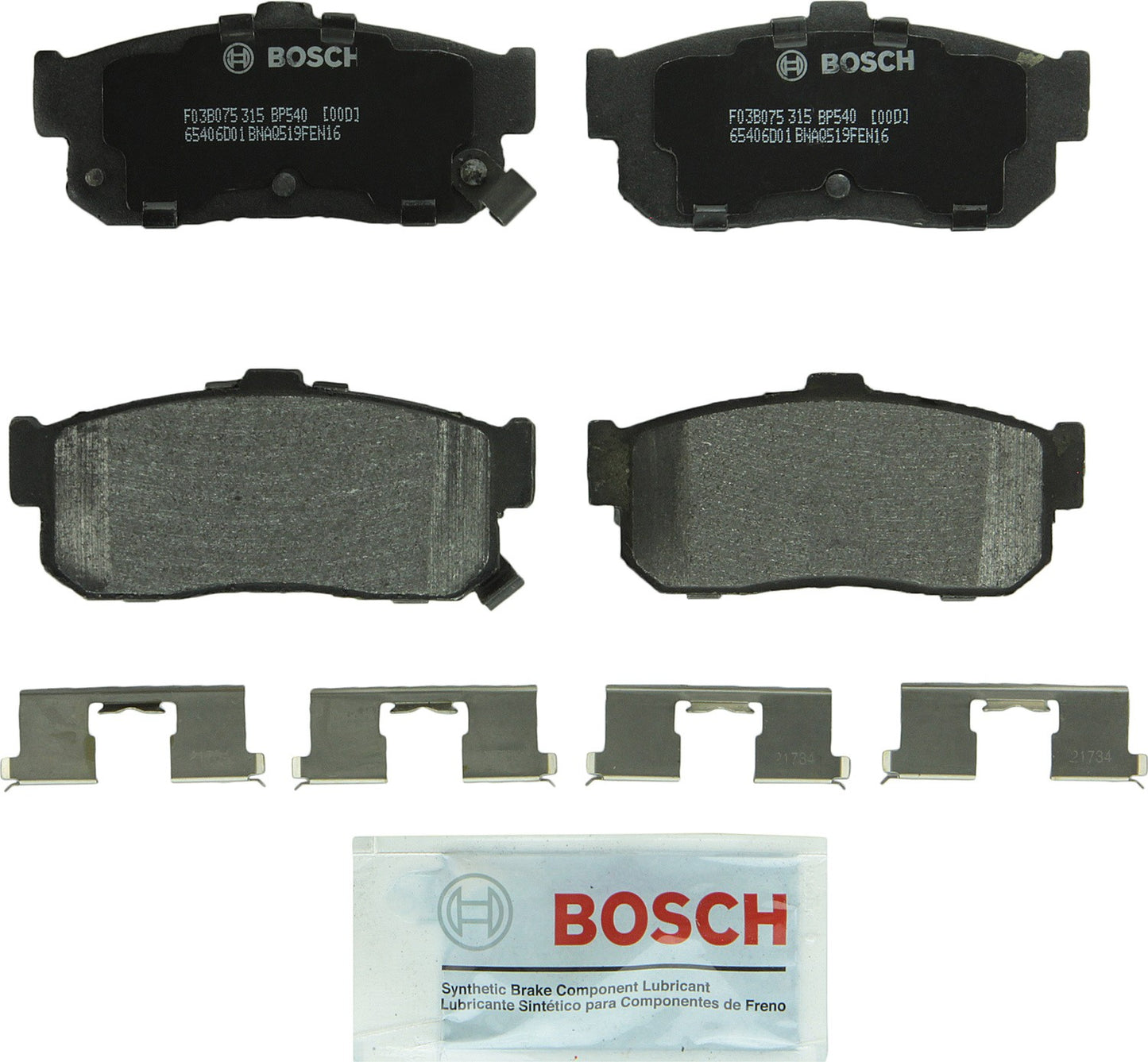 Bosch Disc Brake Pad Set BP540