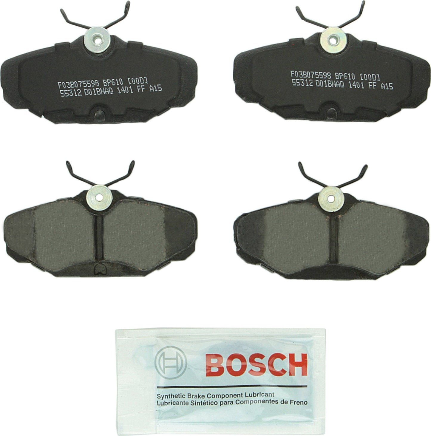 Bosch Disc Brake Pad Set BP610