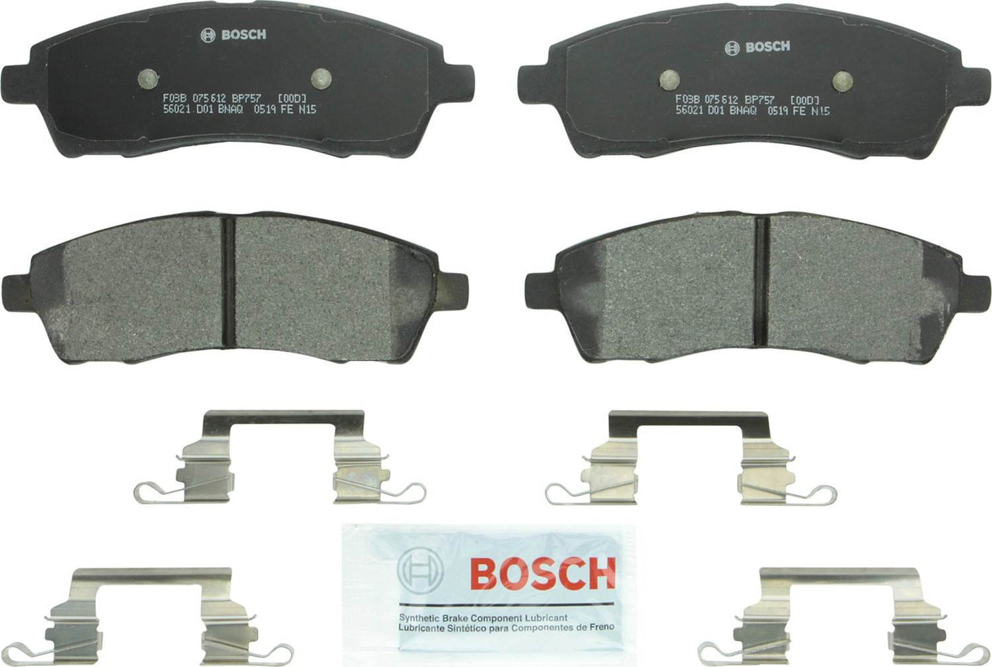 Bosch Disc Brake Pad Set BP757