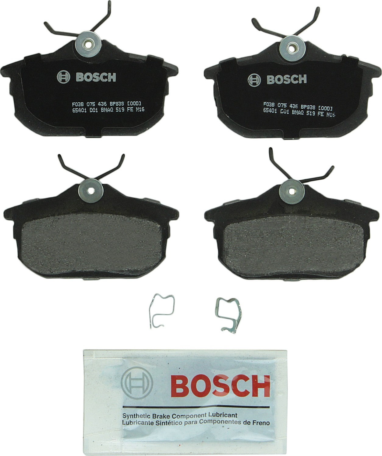 Bosch Disc Brake Pad Set BP838