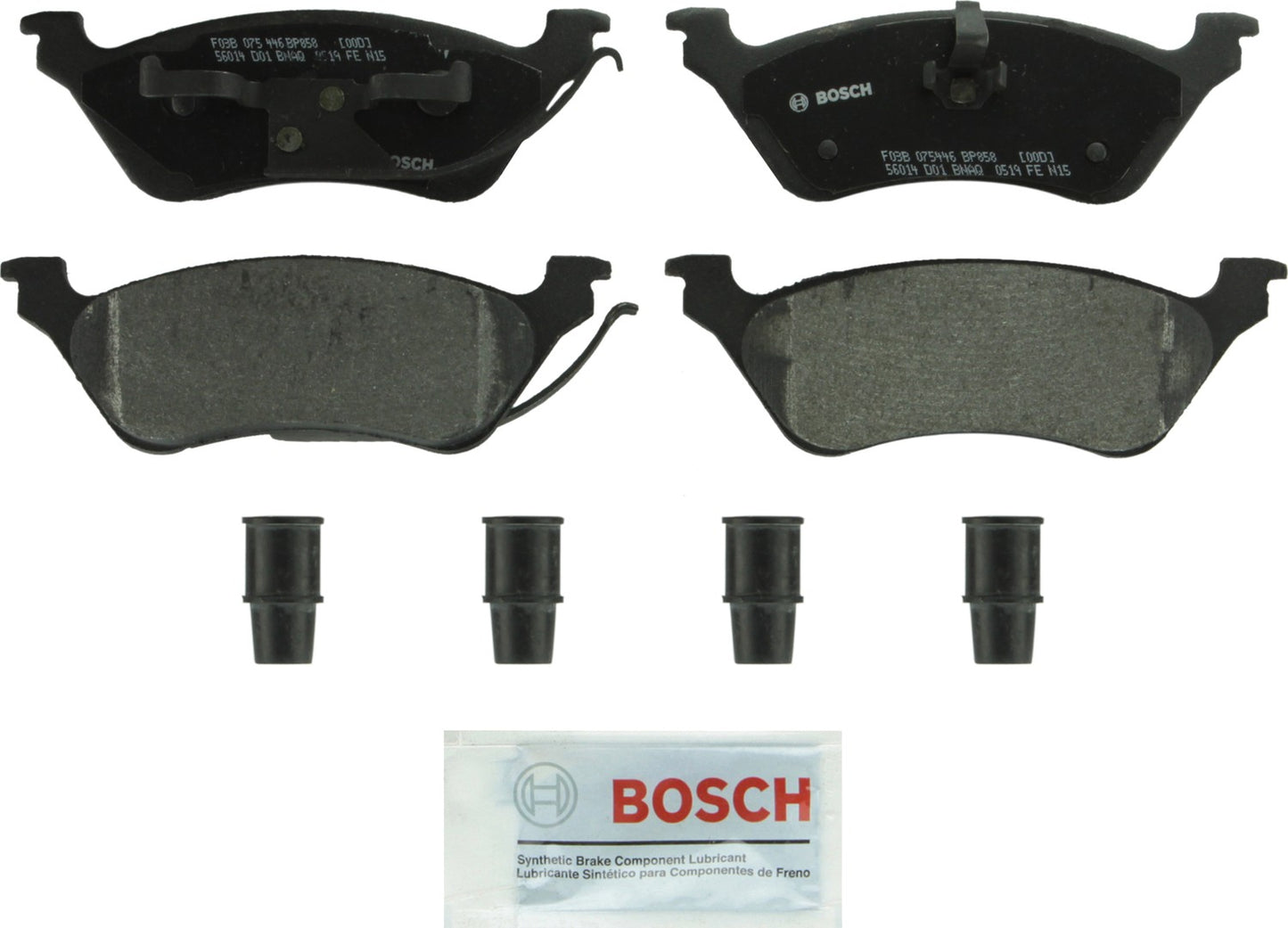 Bosch QuietCast Brake Pads BP858