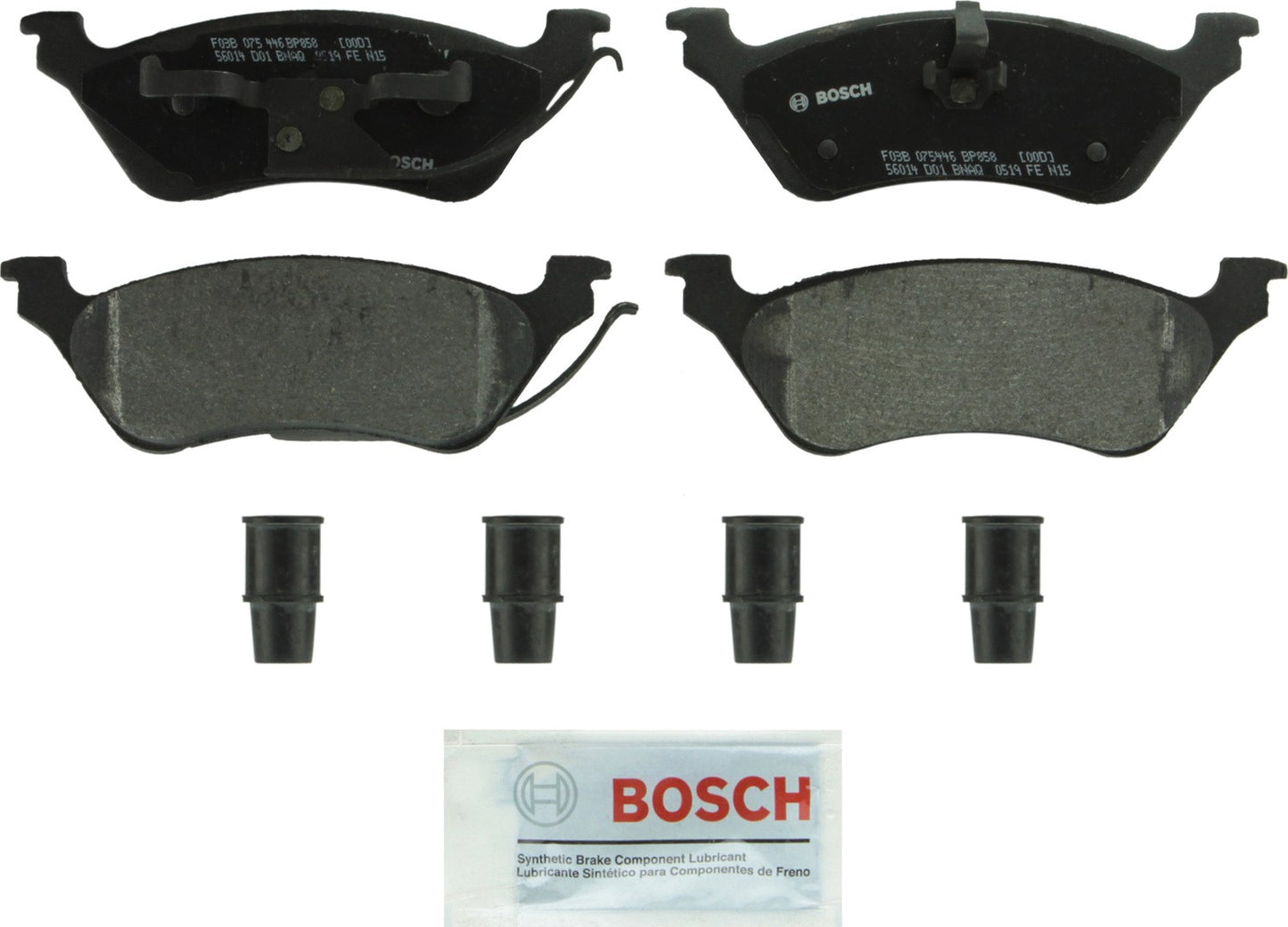 Bosch QuietCast Brake Pads BP858