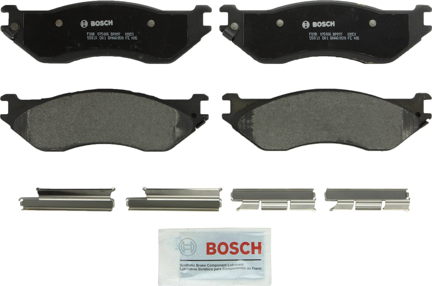 Bosch Disc Brake Pad Set BP897