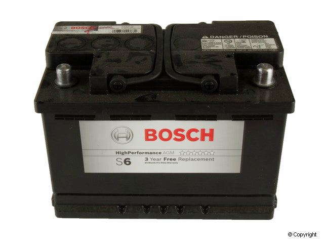 Bosch High Performance AGM Starter Battery for Start/Stop systems S6585B
