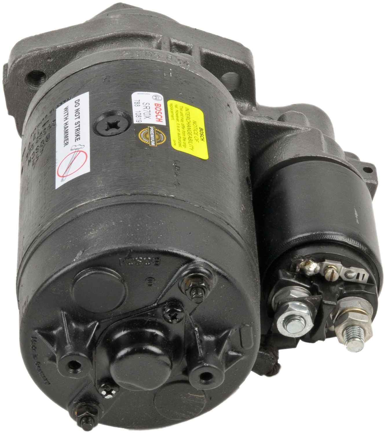 Bosch Starter Motor SR70X