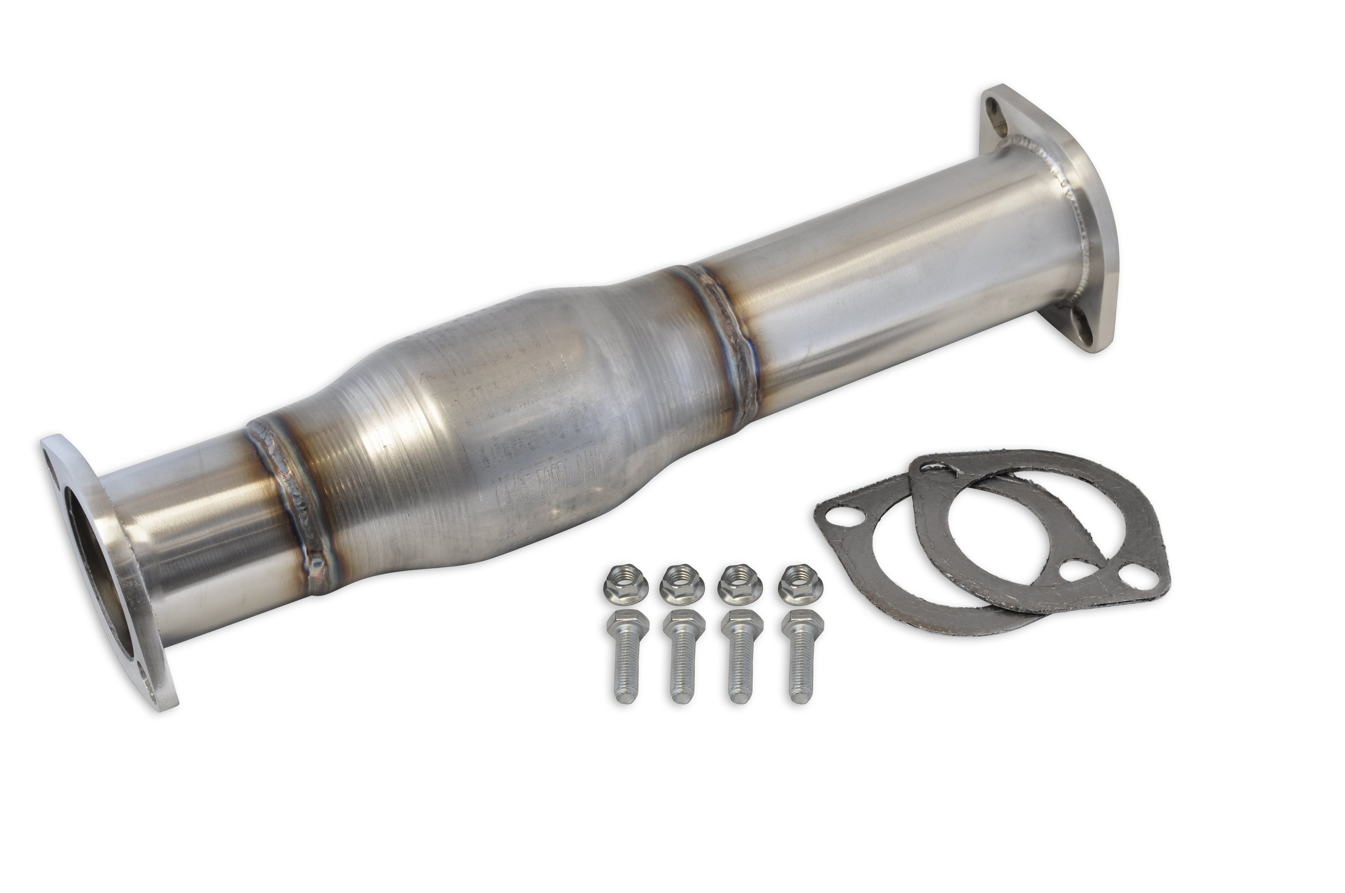 Berk Technology EVO 8/9 03-07 High Flow Metallic Catalytic Converter. 3" inlet/outlet.