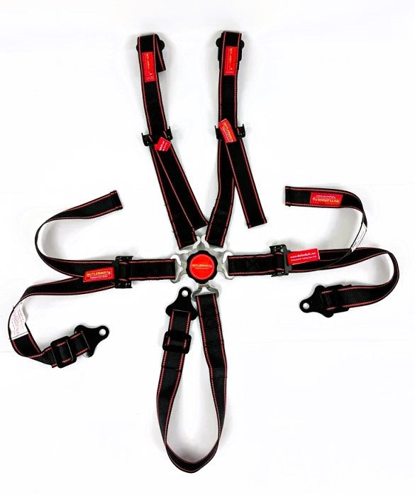 Butlerbuilt Harness 5pt Camlock P/U 2in Black Safety Restraints Seat Belts and Harnesses main image