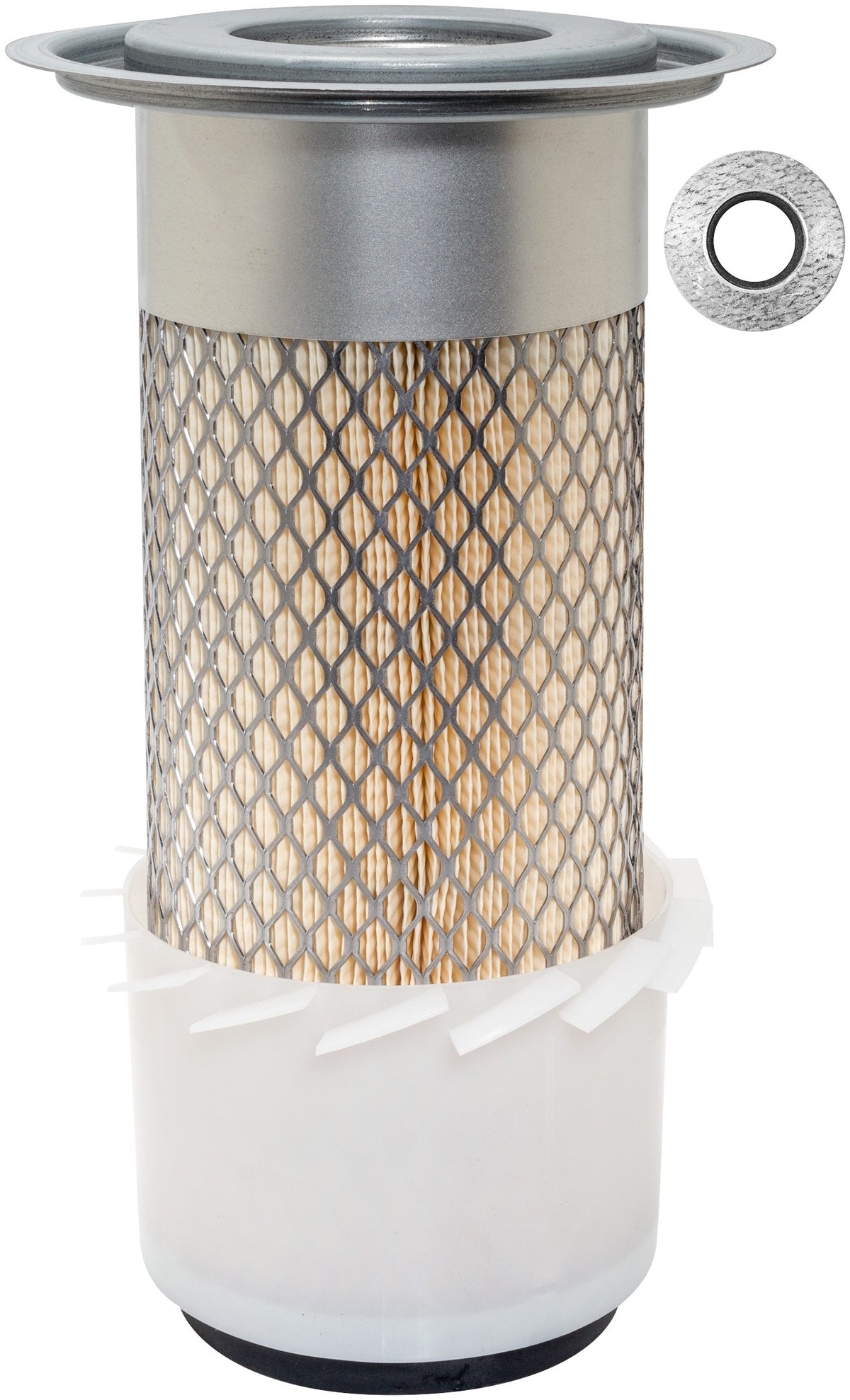 Baldwin Outer Air Element with Fins and Lid PA3785-FN