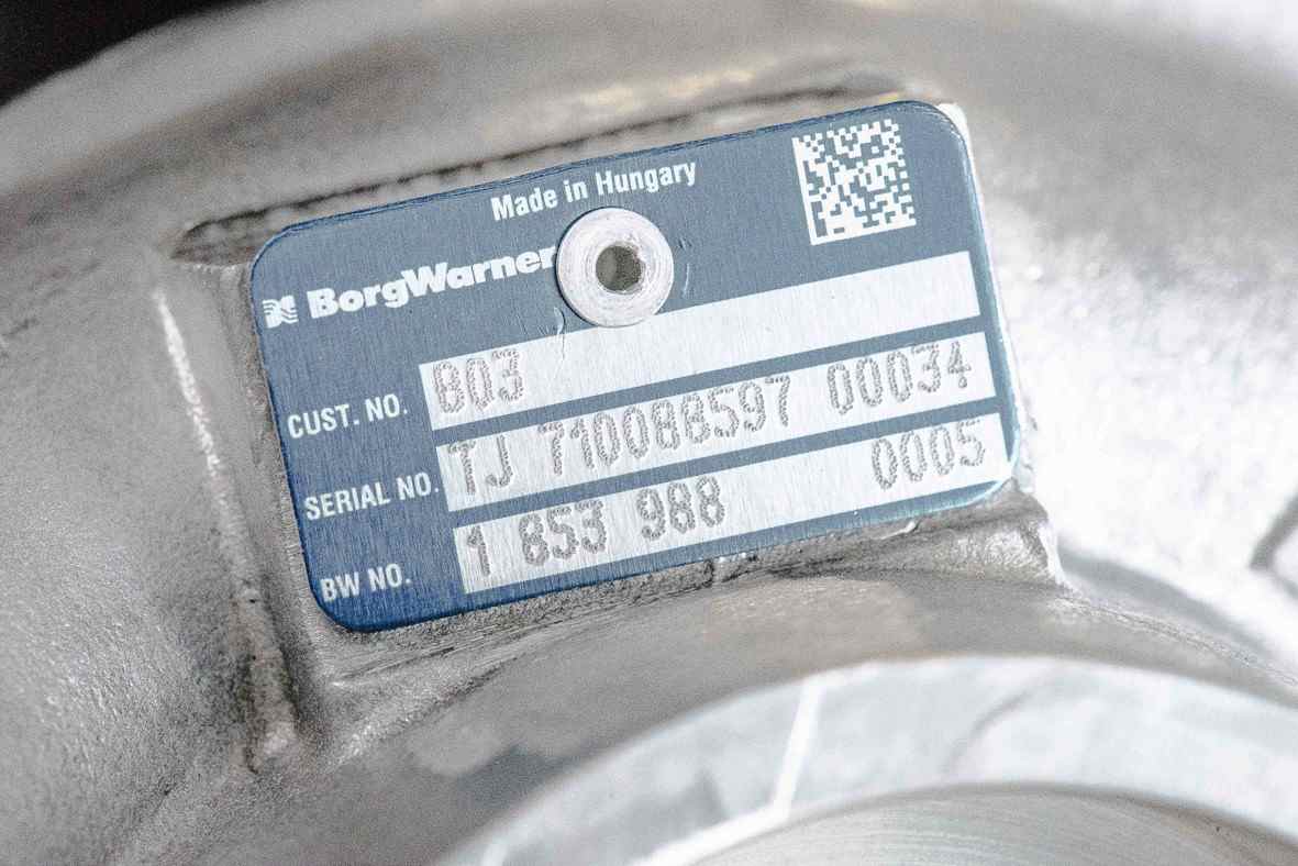 BorgWarner Turbocharger 18539880005