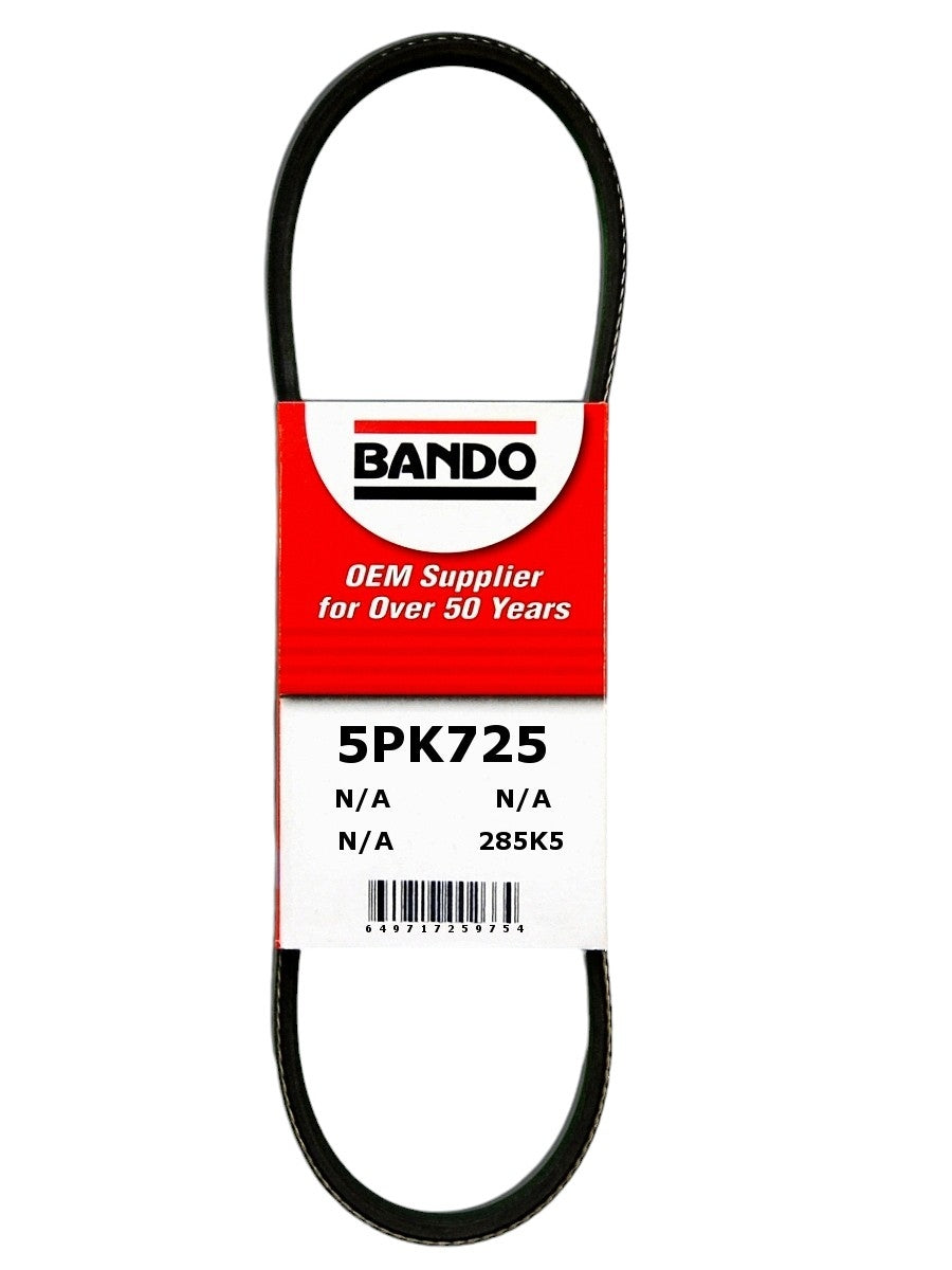 Bando Rib Ace Precision Engineered V-Ribbed Belt 5PK725