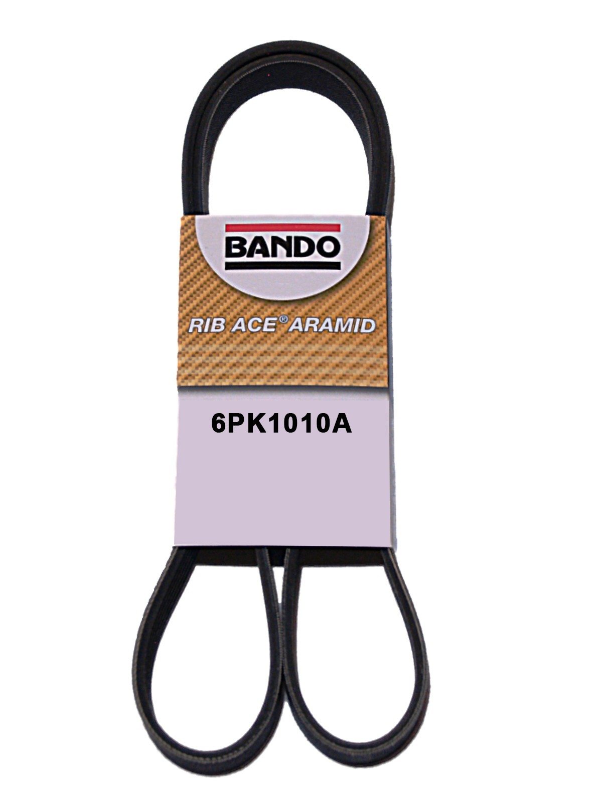 Bando Rib Ace Aramid Precision Engineered V-Ribbed Belt 6PK1010A