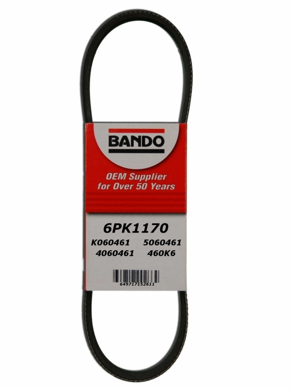 Bando Rib Ace Precision Engineered V-Ribbed Belt 6PK1170