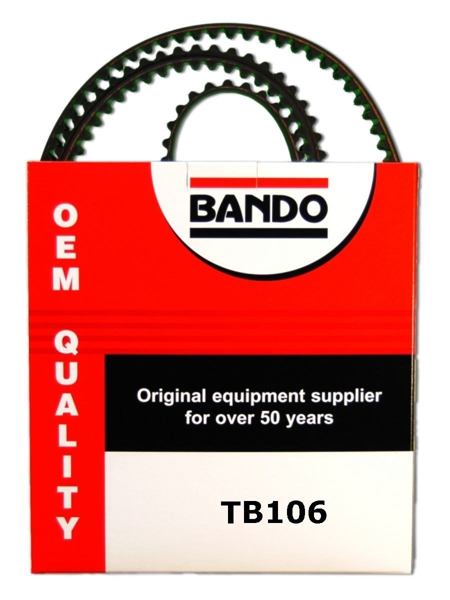Bando OHC Timing Belt Precision Engineered Timing Belt TB106