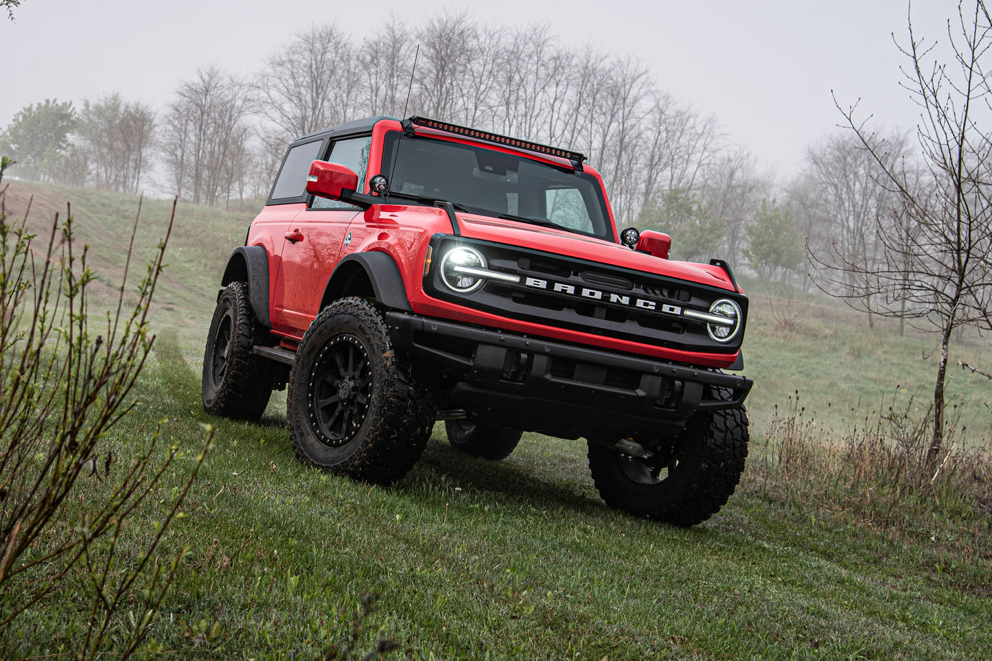 Zone Offroad 2021 Ford Bronco 4 Door 4" Adventure Series Lift Kit (Base Shock Package Models Only) ZONF95