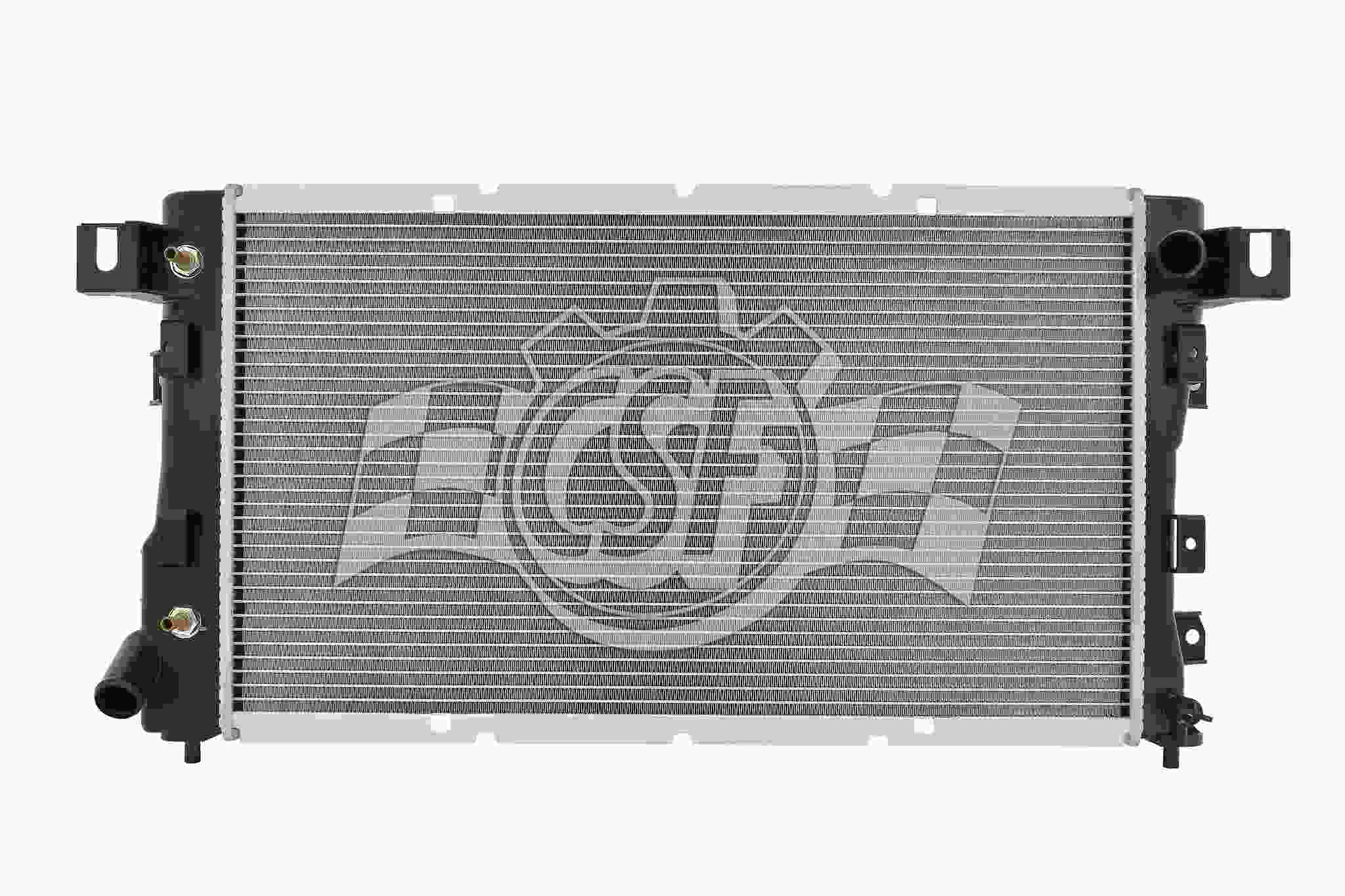 CSF 93-96 Chrysler Concorde 3.3L OEM Plastic Radiator 2512