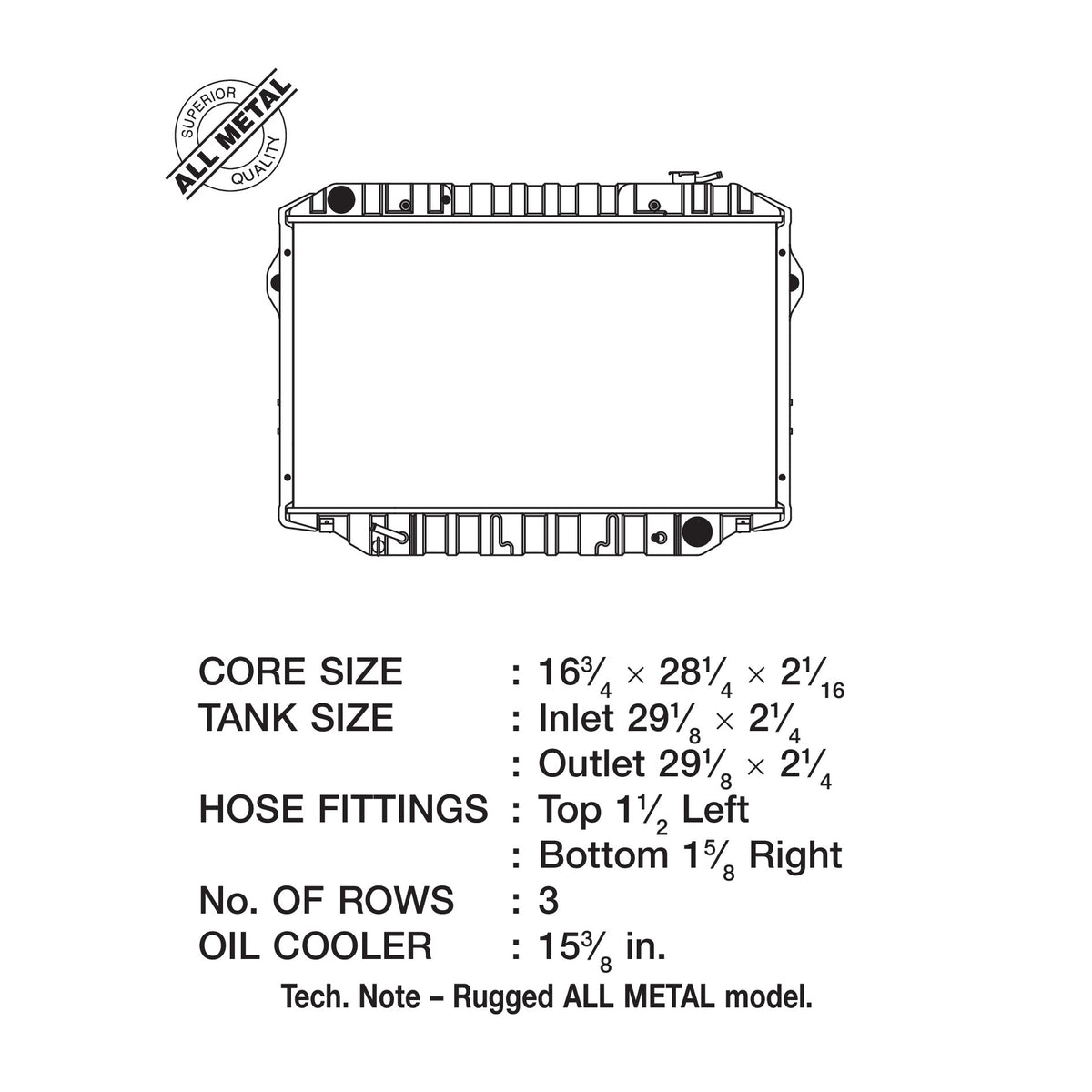 CSF Radiator *Discontinued