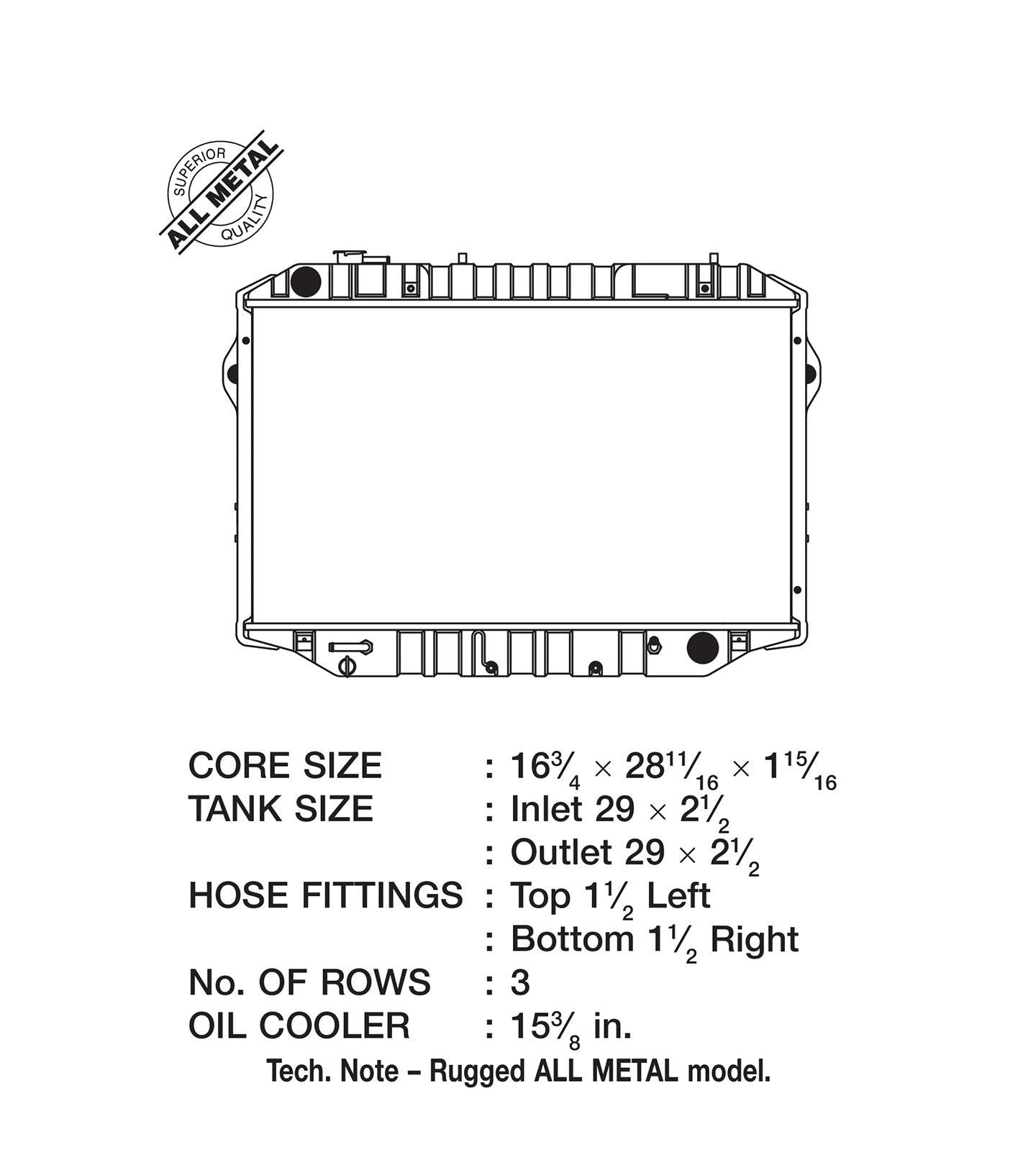 CSF Radiator *Discontinued