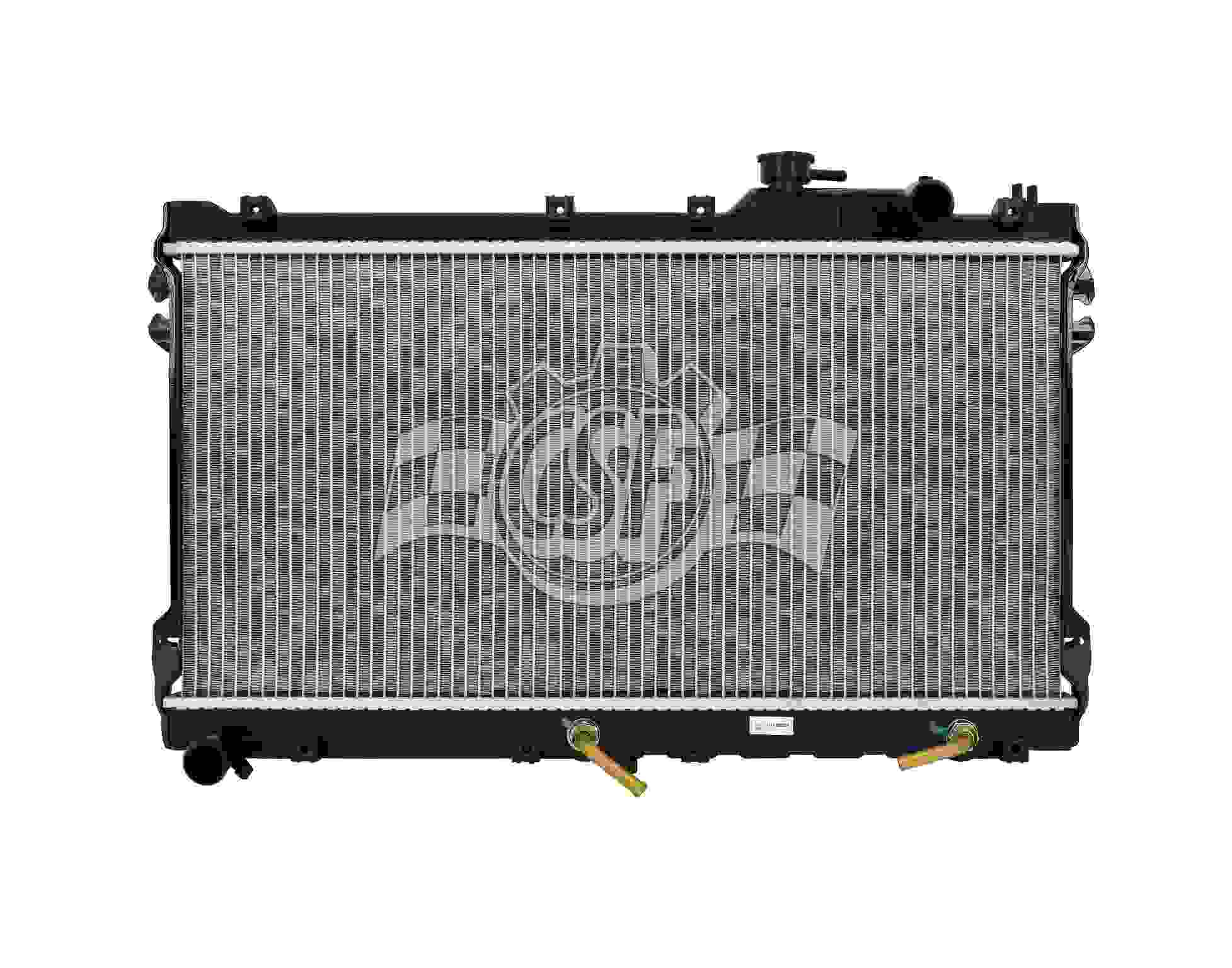 CSF 90-93 Mazda Miata 1.6L OEM Plastic Radiator 2807