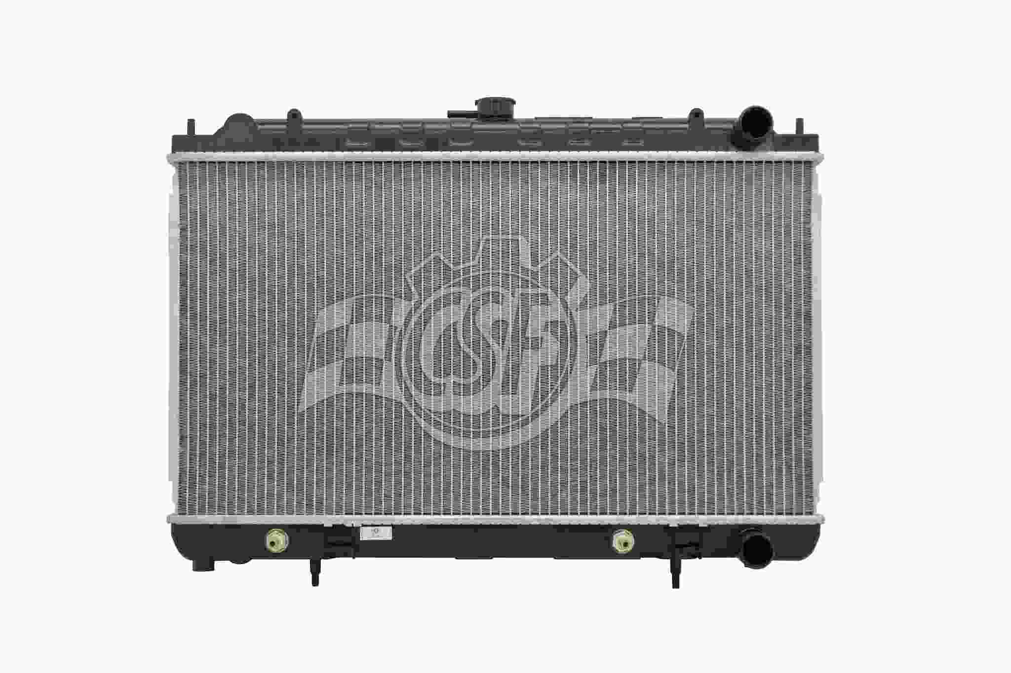 CSF 95-98 Nissan 240SX 2.4L OEM Plastic Radiator 2814