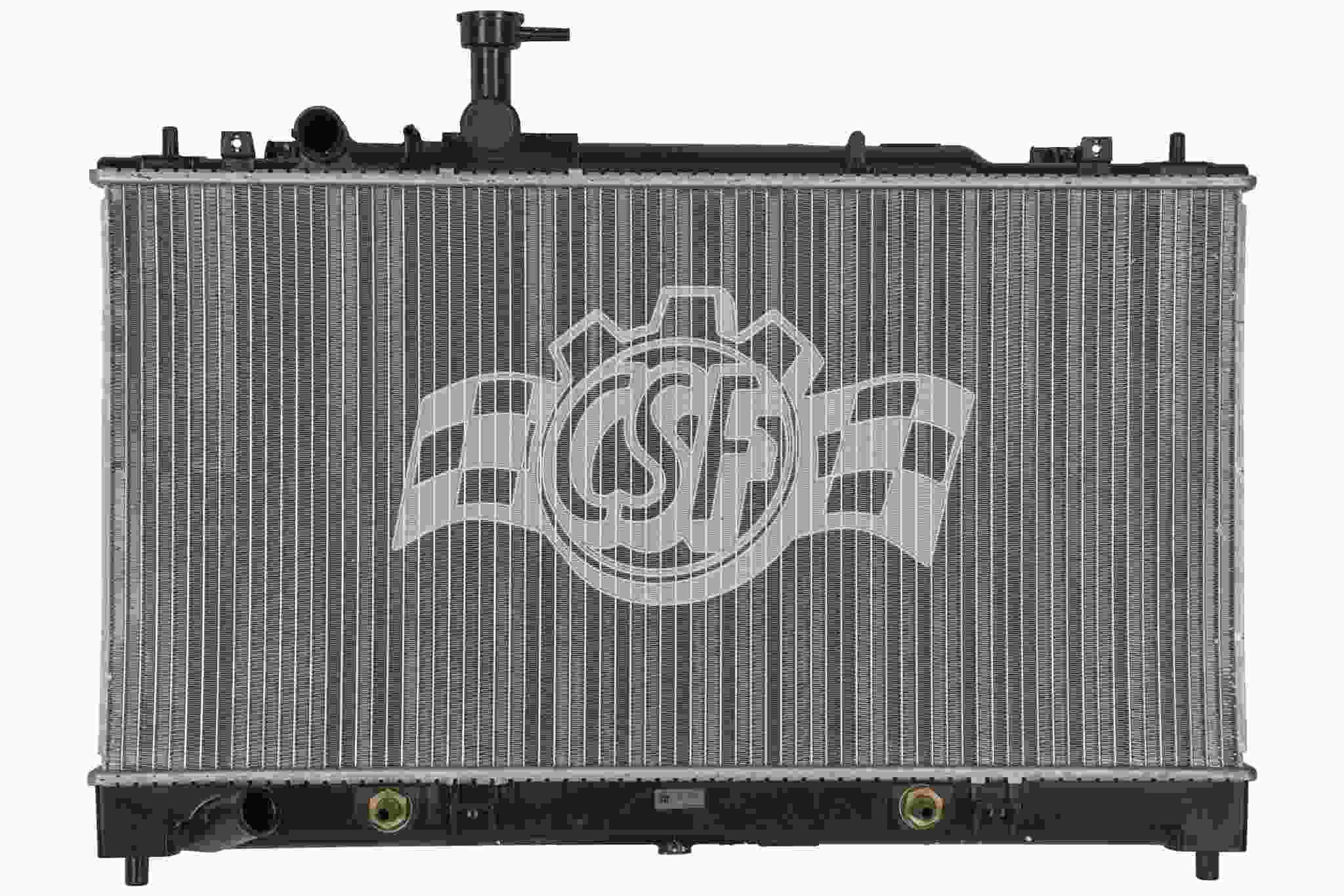 CSF 03-08 Mazda 6 2.3L OEM Plastic Radiator 2991