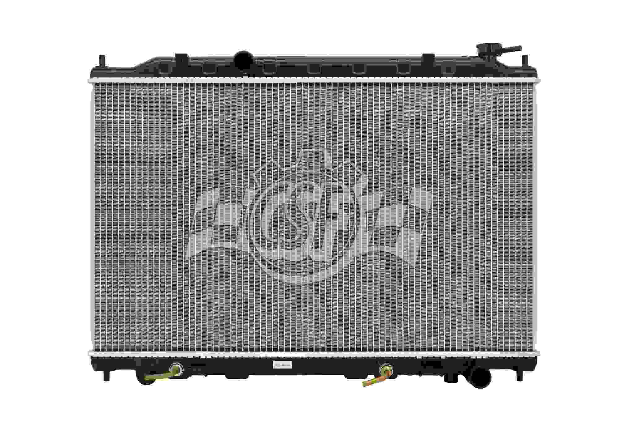 CSF 04-09 Nissan Quest 3.5L OEM Plastic Radiator 3133