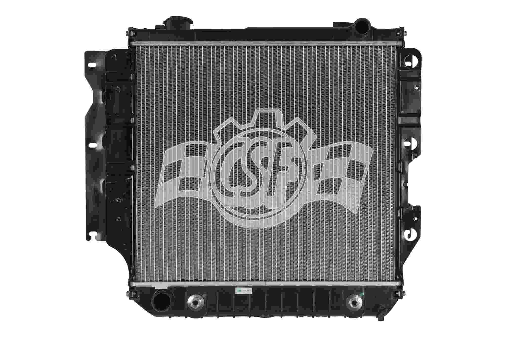 CSF 05-06 Jeep Wrangler 2.4L OEM Plastic Radiator 3426