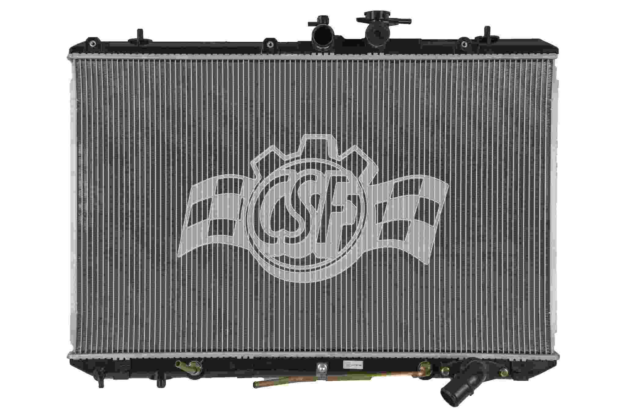 CSF 09-11 Toyota Highlander 2.7L OEM Plastic Radiator 3504