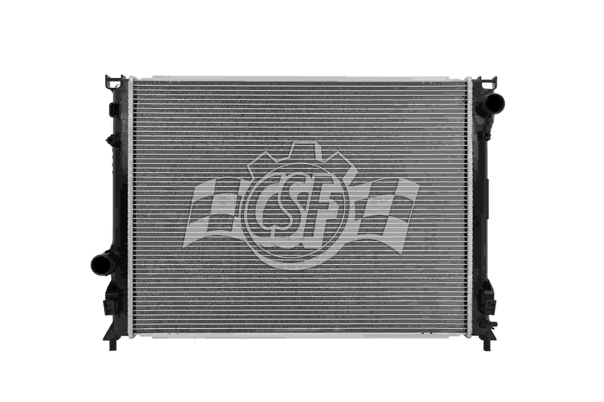 CSF 09-10 Chrysler 300 2.7L OEM Plastic Radiator 3525