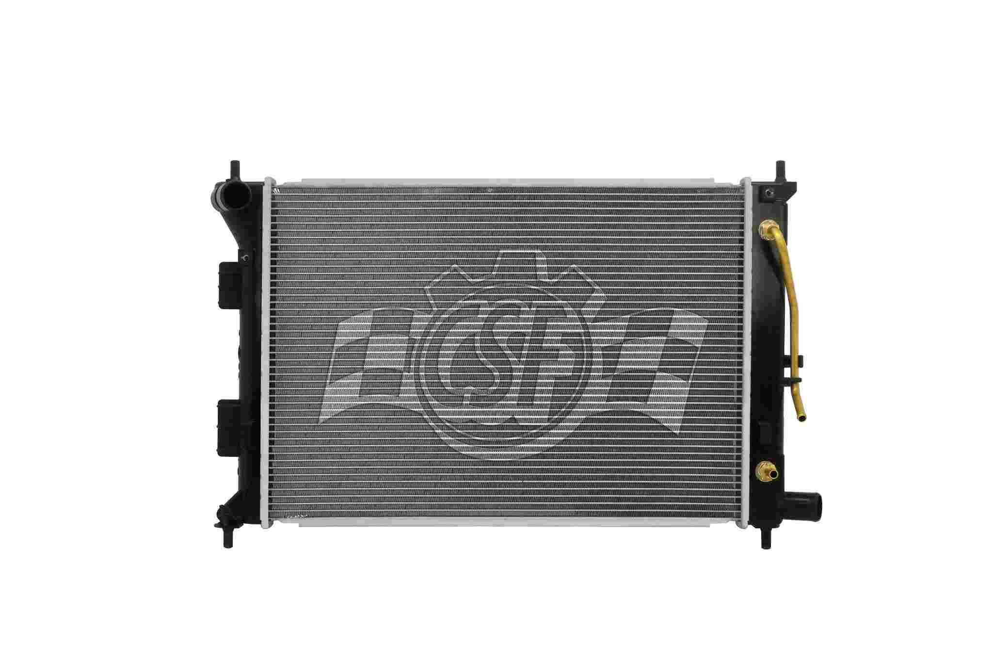 CSF 12-13 Kia Soul 1.6L OEM Plastic Radiator 3539