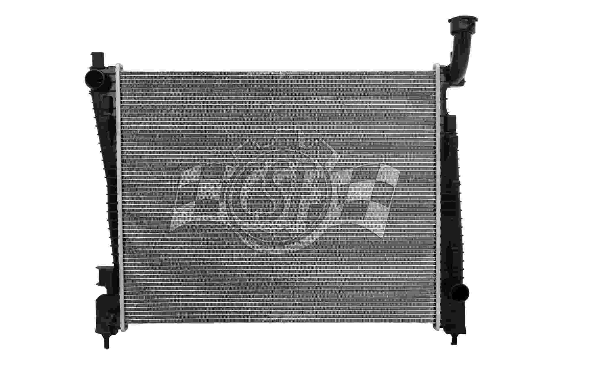 CSF 11-14 Dodge Durango 3.6L OEM Plastic Radiator 3543