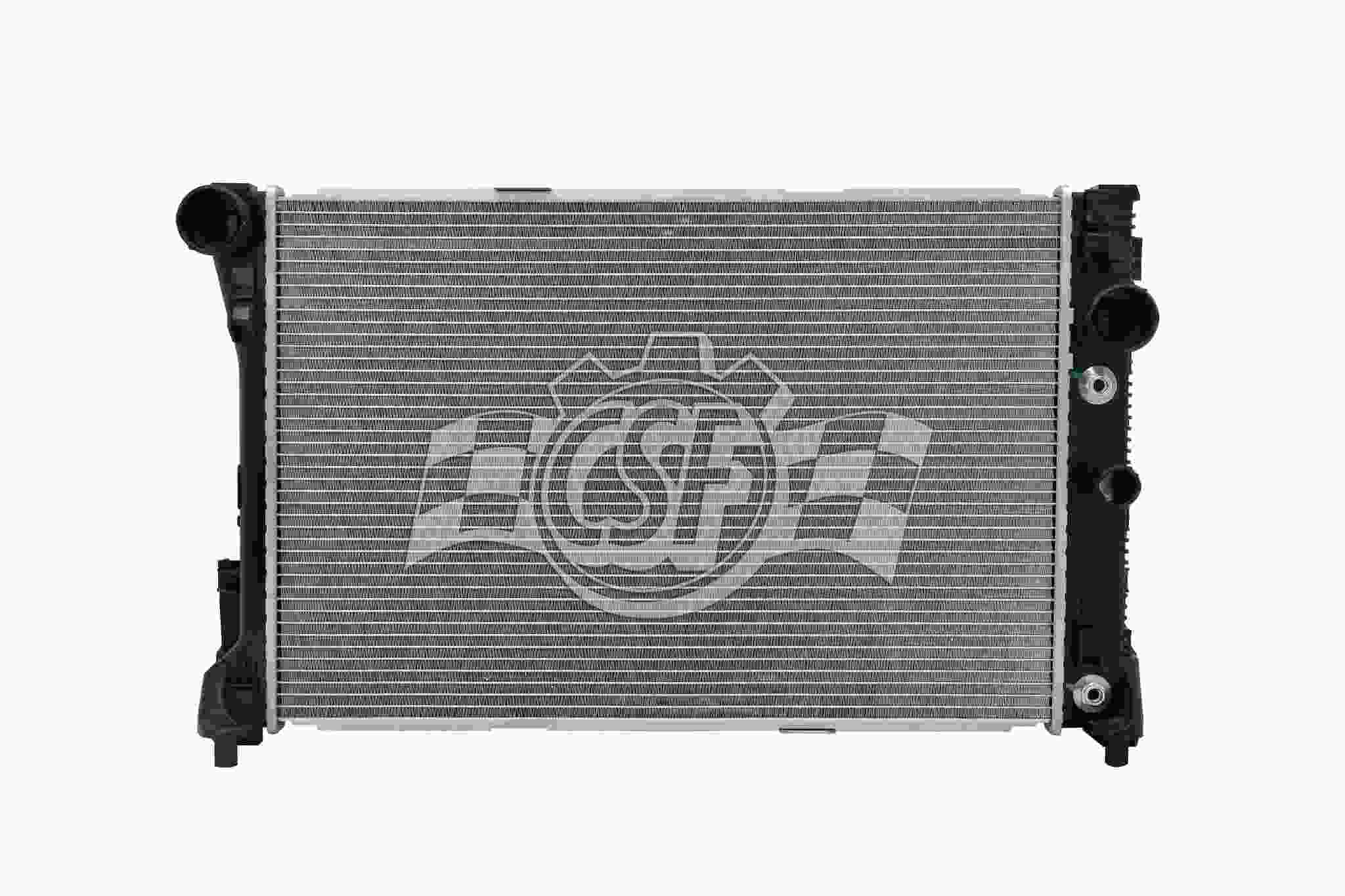 CSF 08-11 Mercedes-Benz C300 3.0L OEM Plastic Radiator 3547
