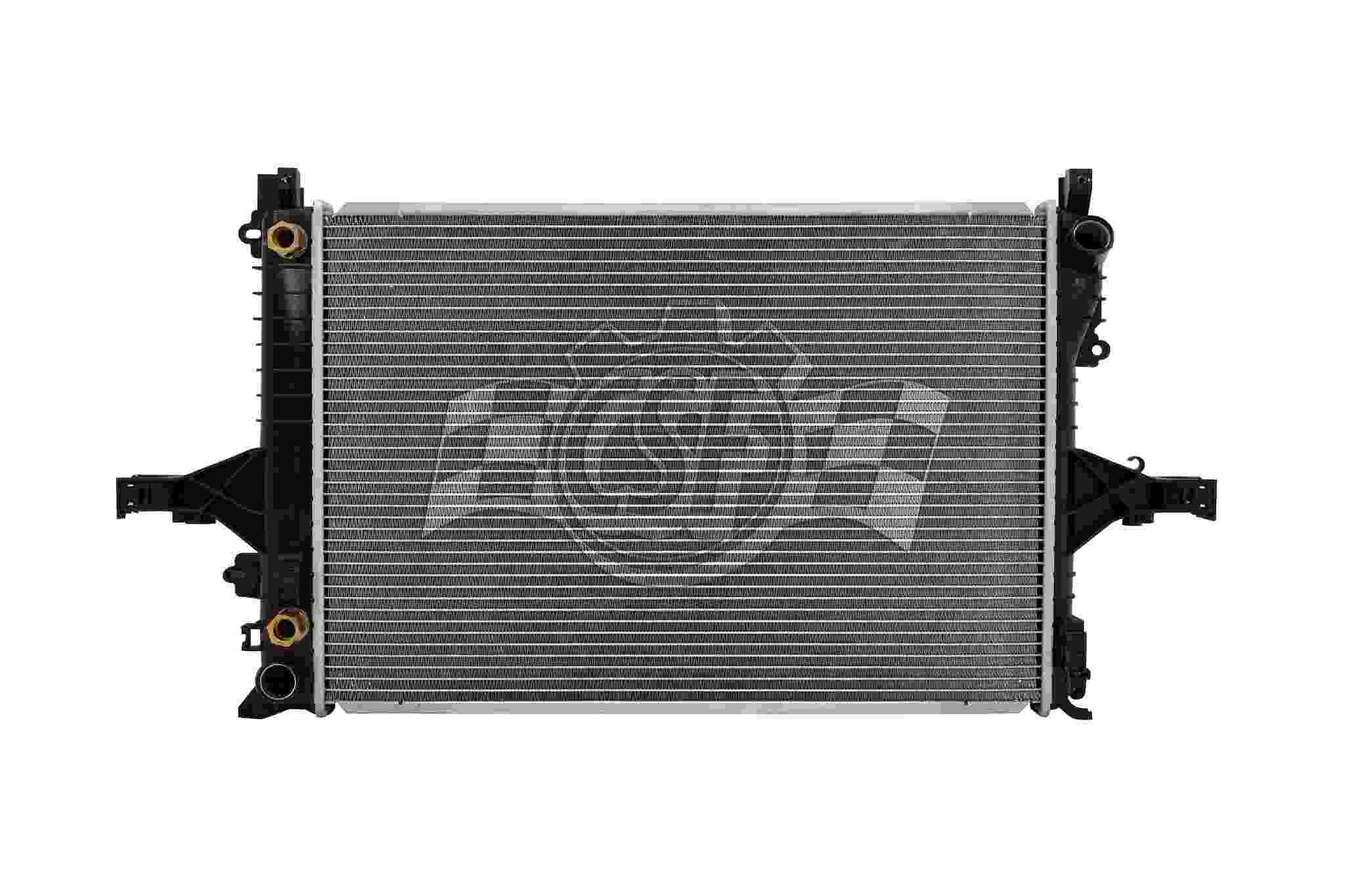 CSF 01-04 Volvo V70 2.3L OEM Plastic Radiator 3566