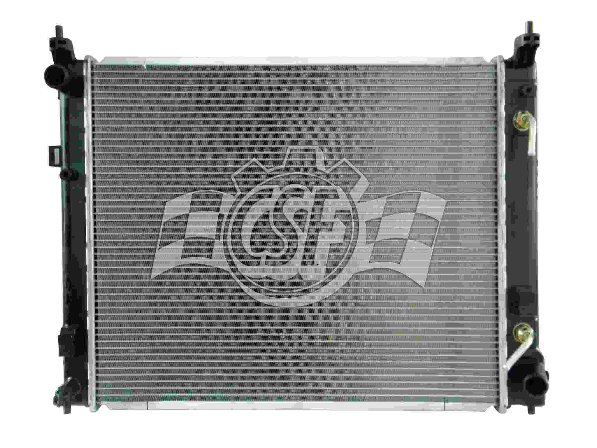 CSF 12-18 Nissan Versa 1.6L OEM Plastic Radiator 3622