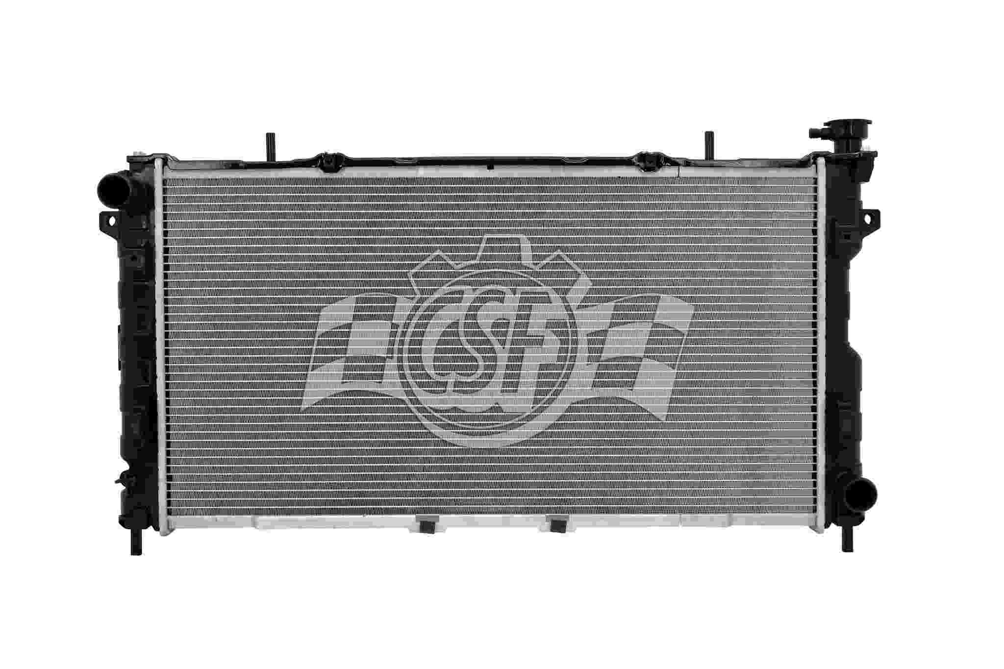 CSF 05-07 Dodge Caravan 3.3L OEM Plastic Radiator 3631