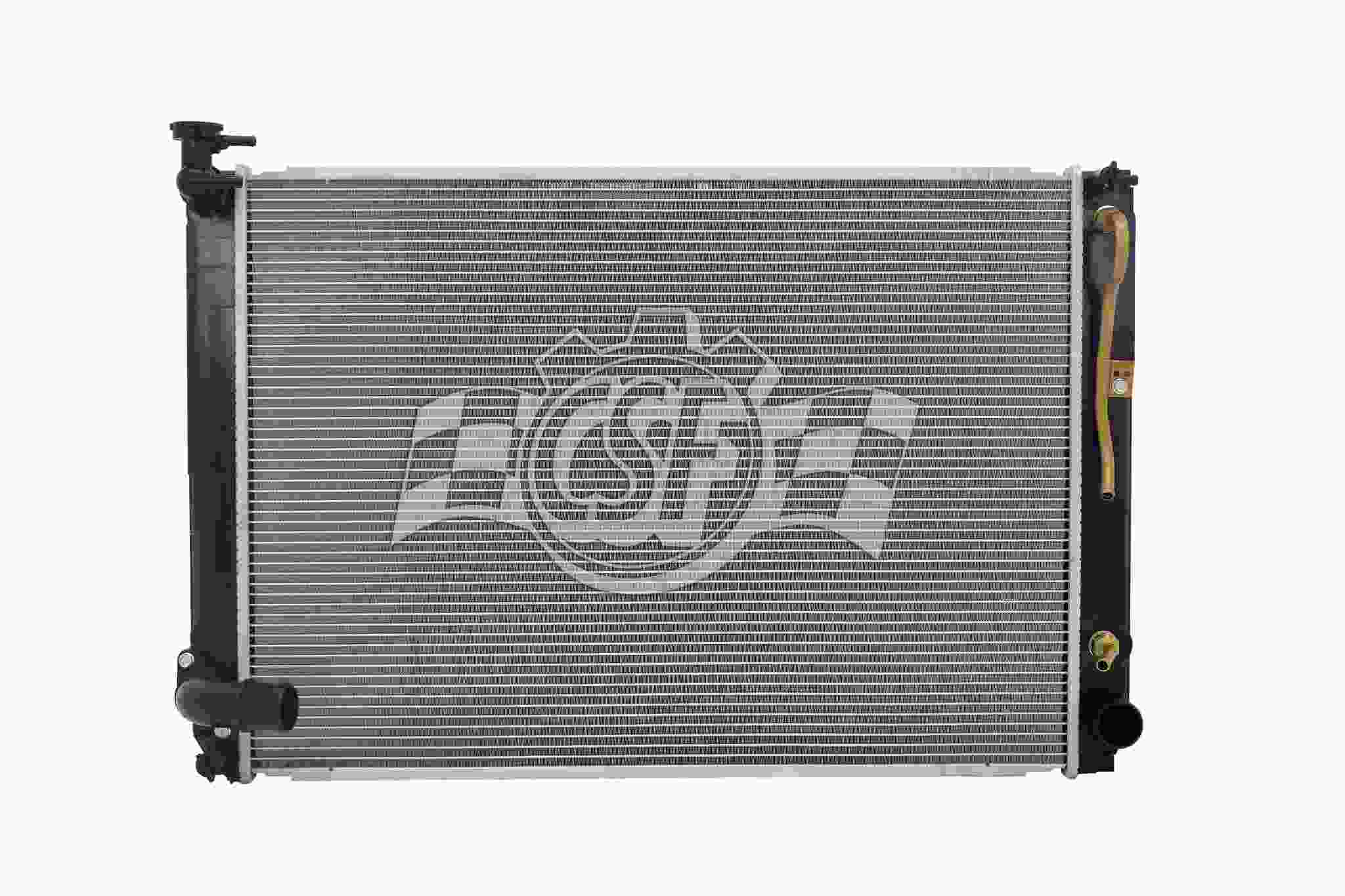 CSF 07-09 Lexus RX350 3.5L OEM Plastic Radiator 3636