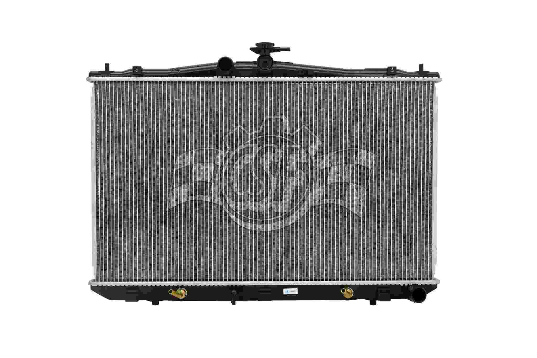 CSF 10-15 Lexus RX350 3.5L OEM Plastic Radiator 3687