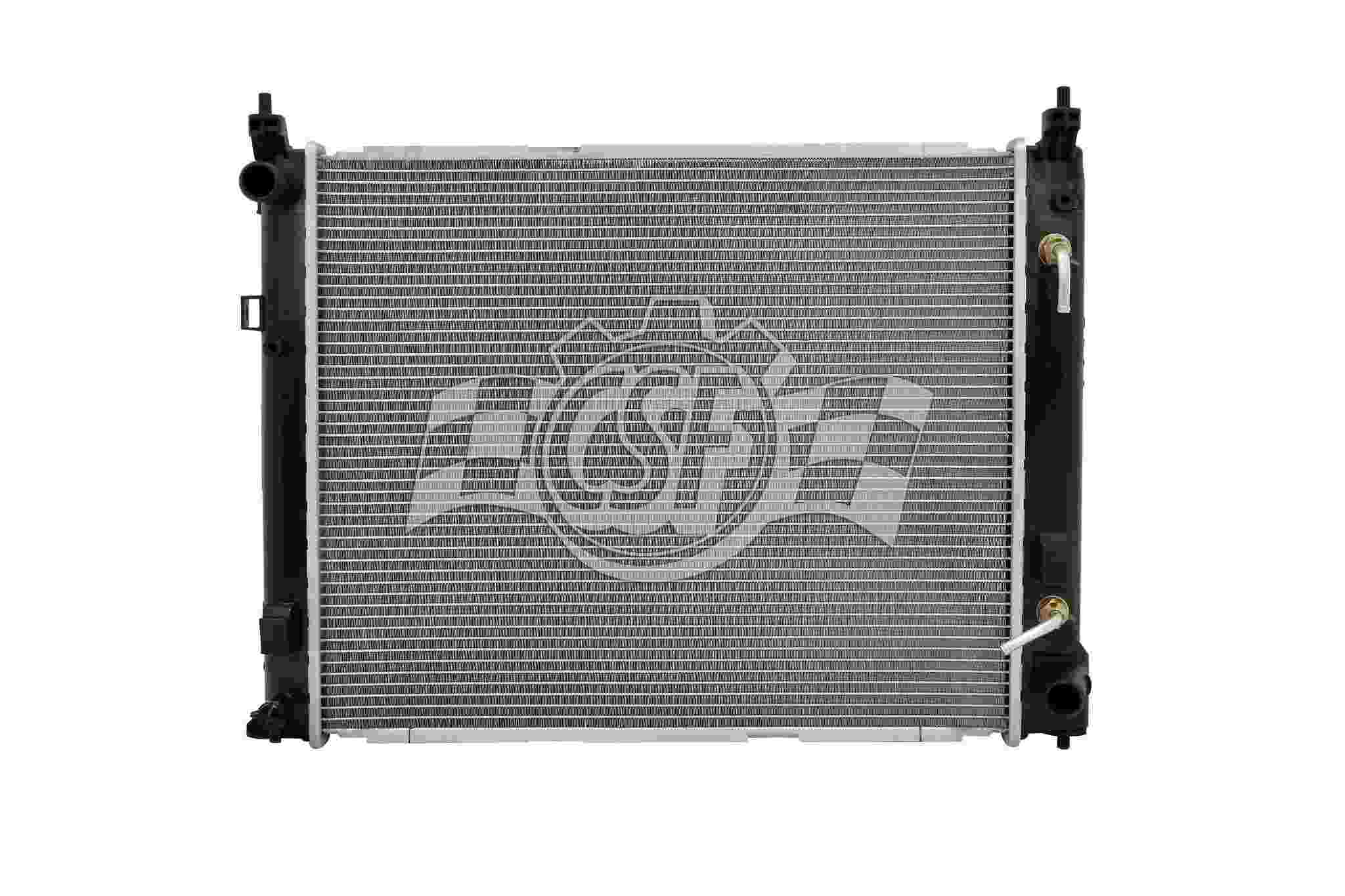CSF 12-19 Nissan Versa 1.6L OEM Plastic Radiator 3695