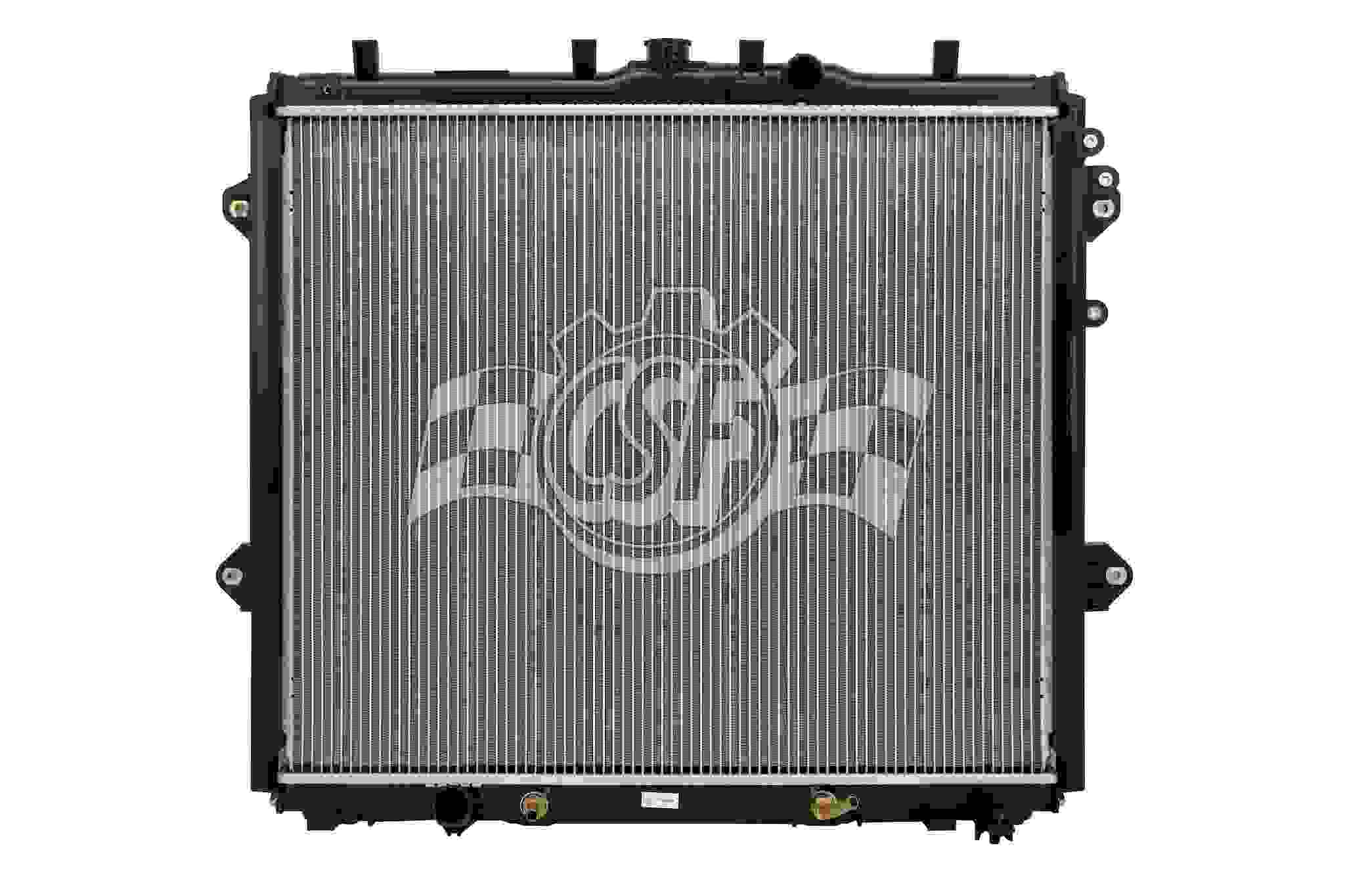 CSF 10-20 Toyota 4Runner 4.0L OEM Plastic Radiator 3698