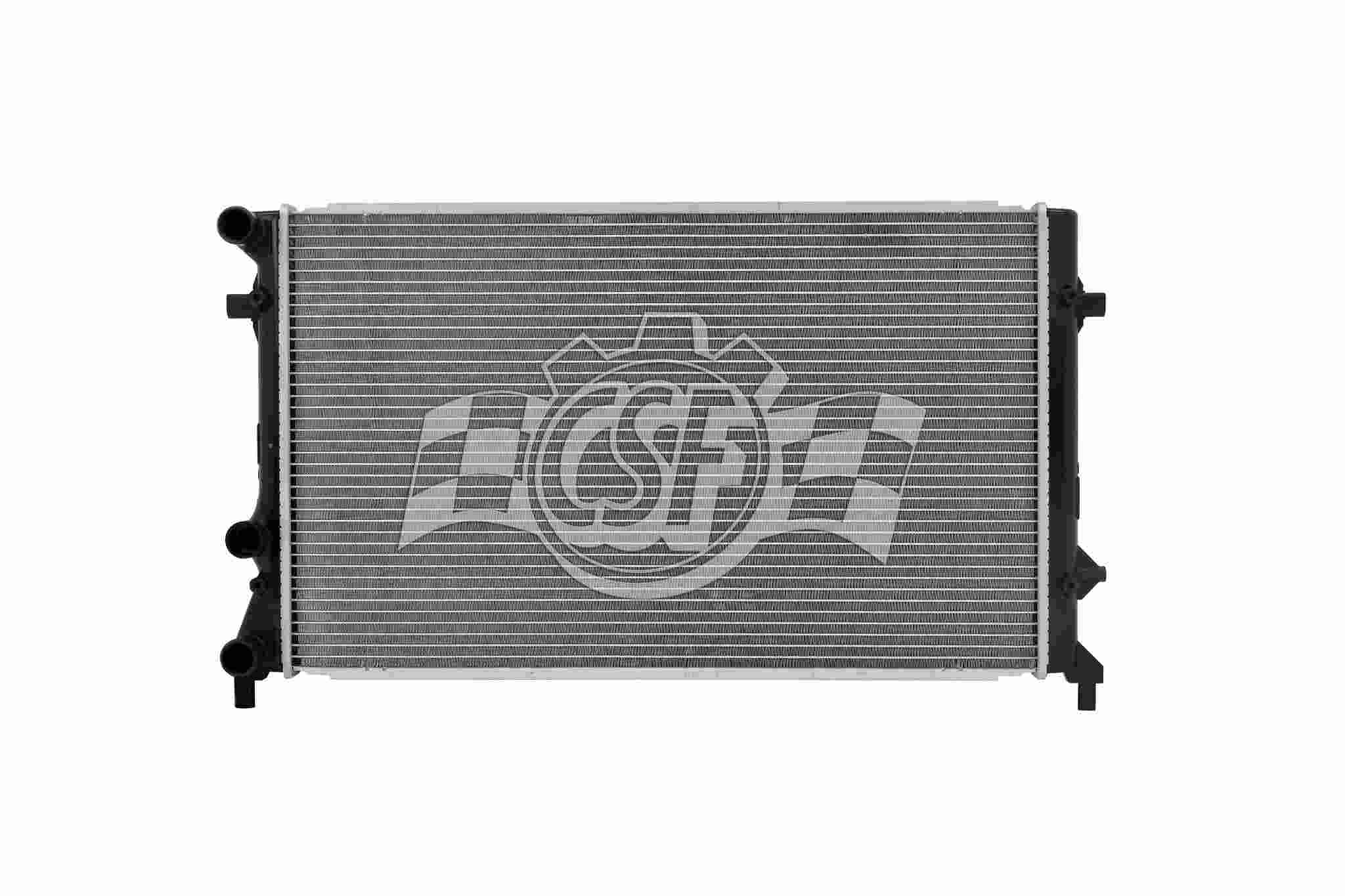 CSF 12-18 Volkswagen Passat 2.5L OEM Plastic Radiator 3705