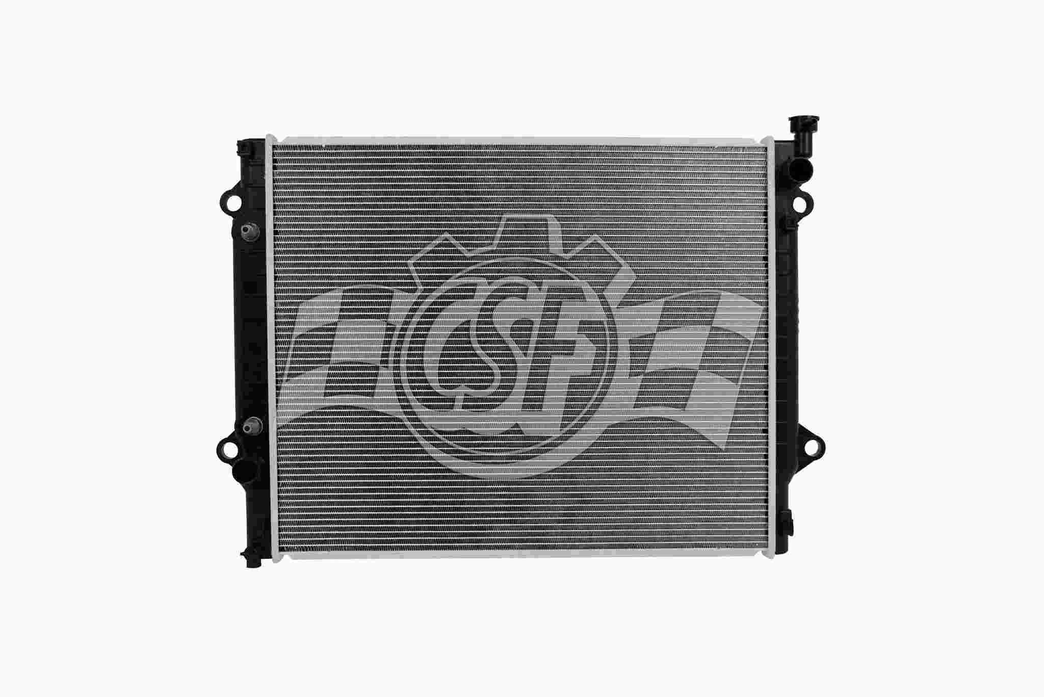 CSF 16-20 Toyota Tacoma 2.7L OEM Plastic Radiator 3786