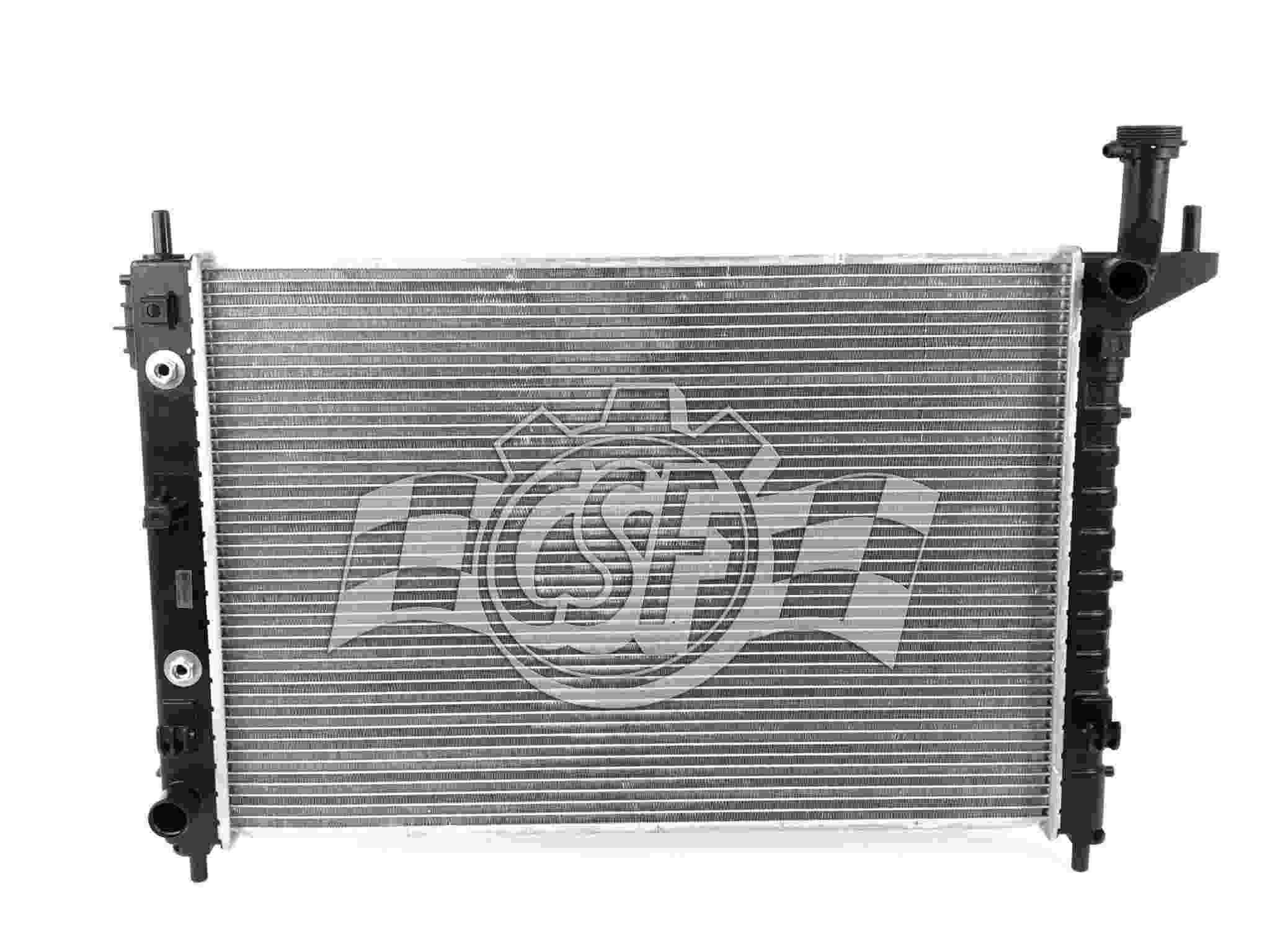 CSF 2016 GMC Acadia 3.6L OEM Plastic Radiator 3806