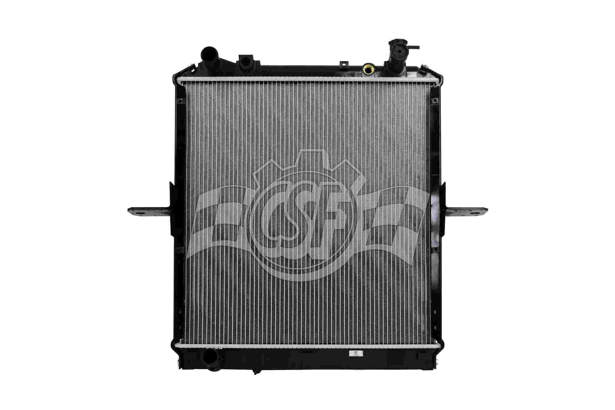 CSF 08-09 Isuzu NPR 5.2L Turbo OEM Plastic Radiator 3834