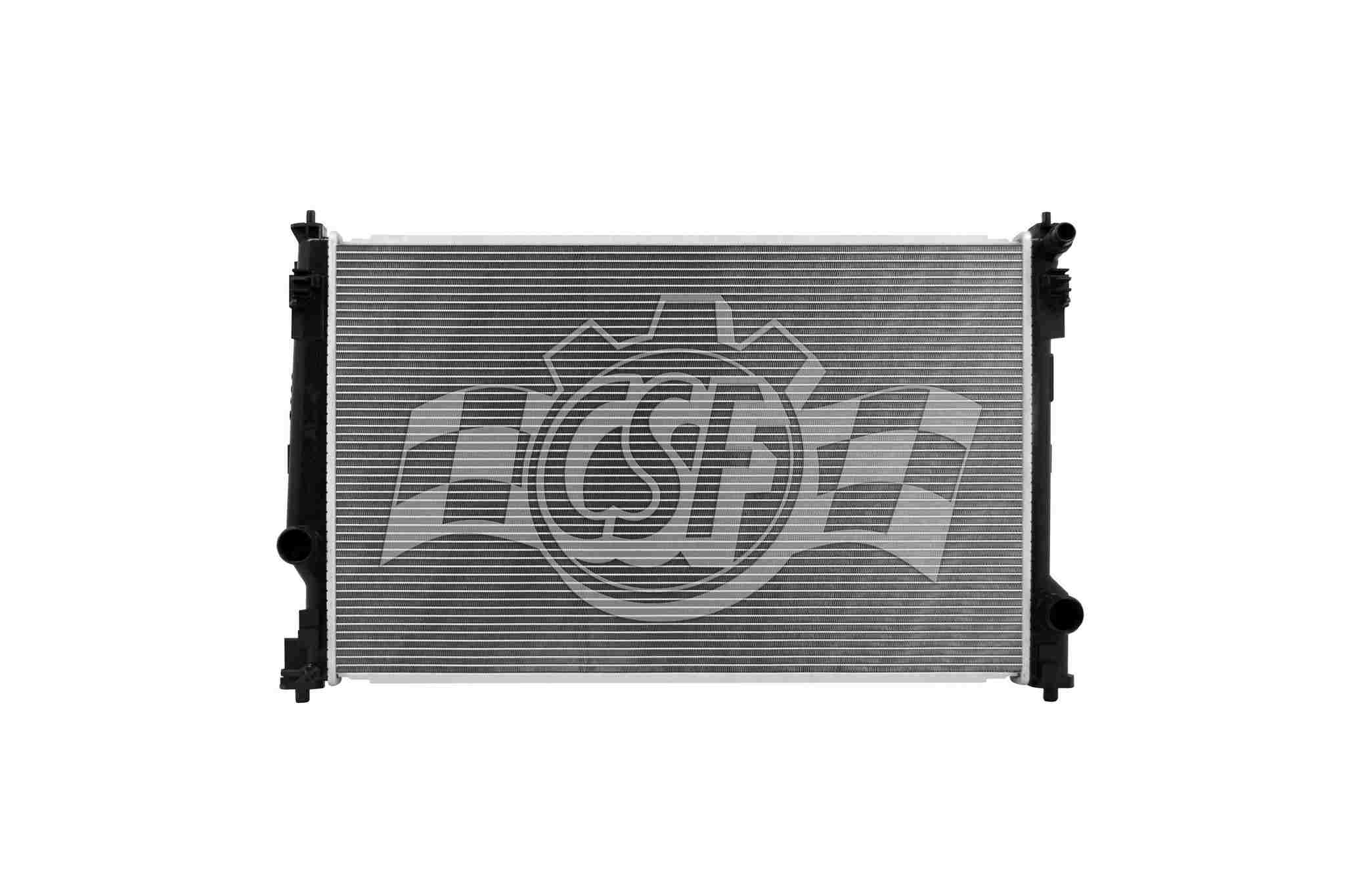 CSF 18-19 Toyota Camry 2.5L OEM Plastic Radiator 3858