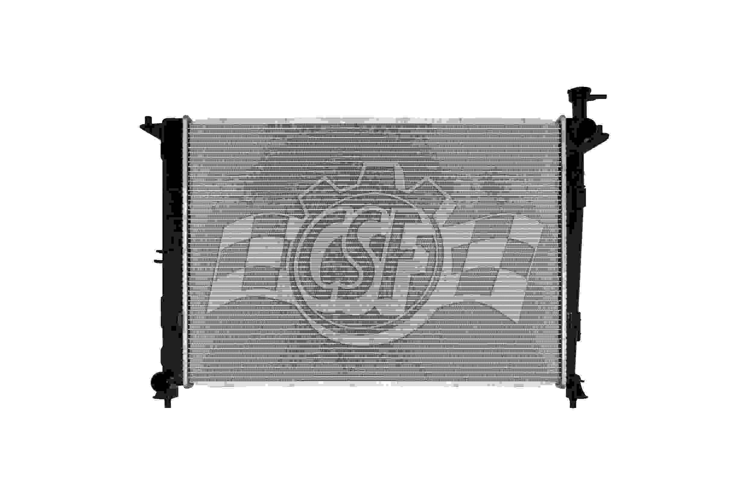 CSF 1 Row Plastic Tank Aluminum Core 3911