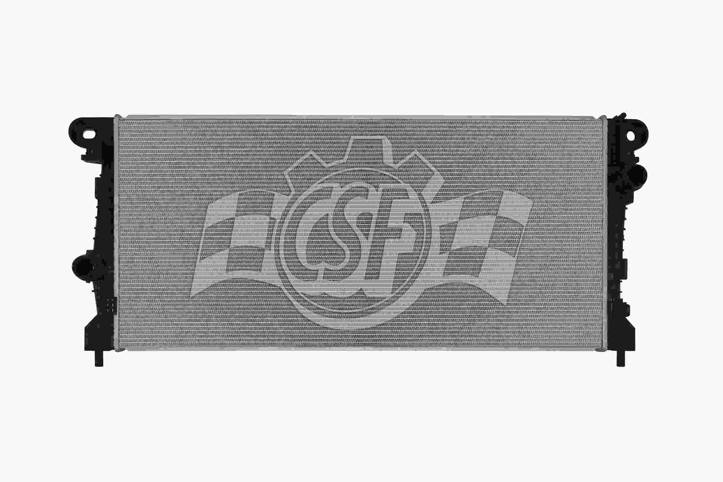 CSF 21-23 Ford Bronco 2.3L Turbo / 2.7L Turbo OEM Plastic Radiator 3946