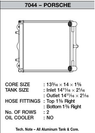 CSF Radiator *Discontinued