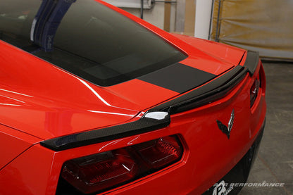 APR Chevrolet Corvette C7 Carbon Fiber Rear Spoiler Delete