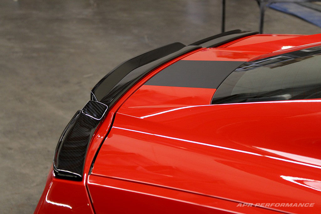 APR Chevrolet Corvette C7 Carbon Fiber Rear Spoiler Delete